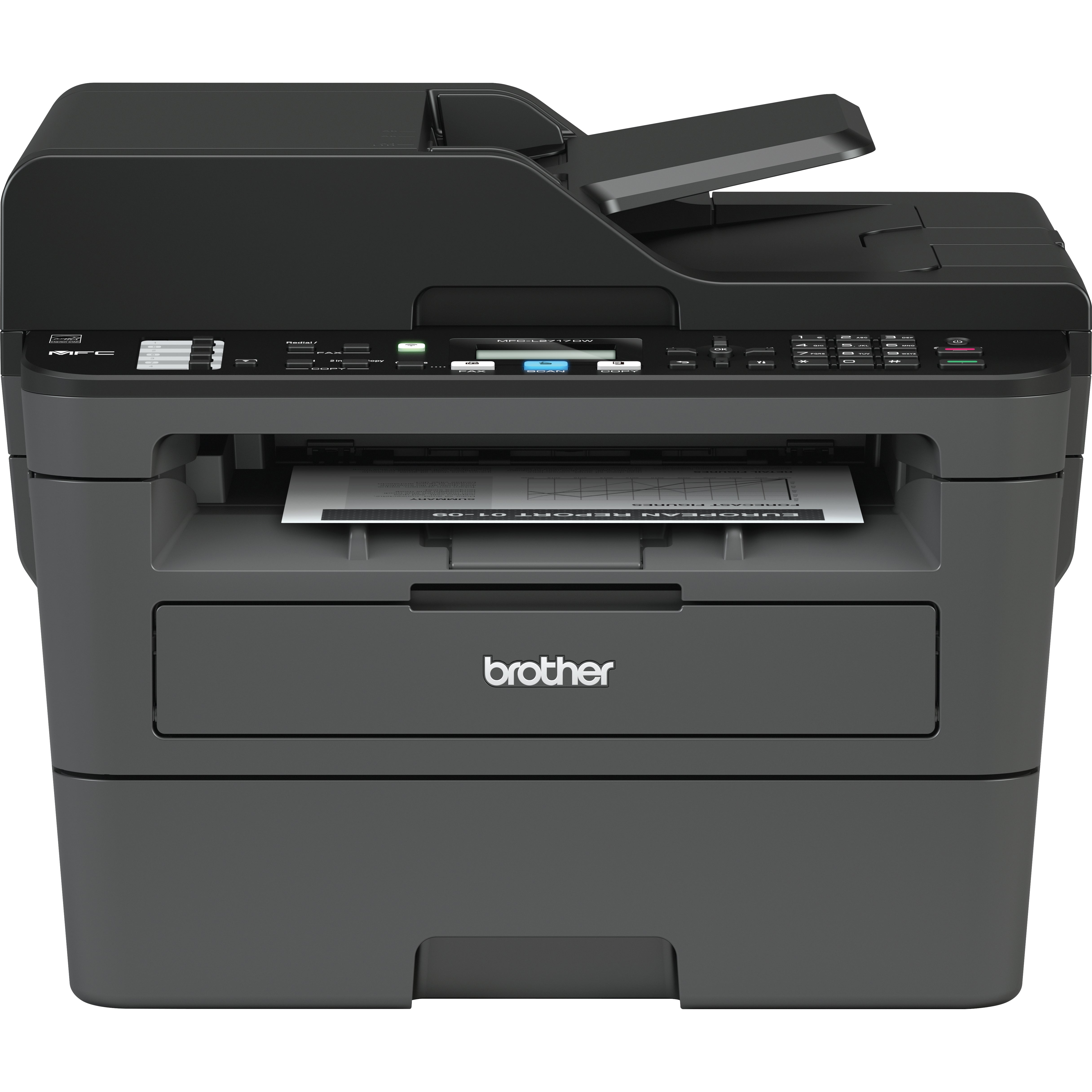 BROTHER MONOCHROME LASER PRINTER MFC-L2717DW