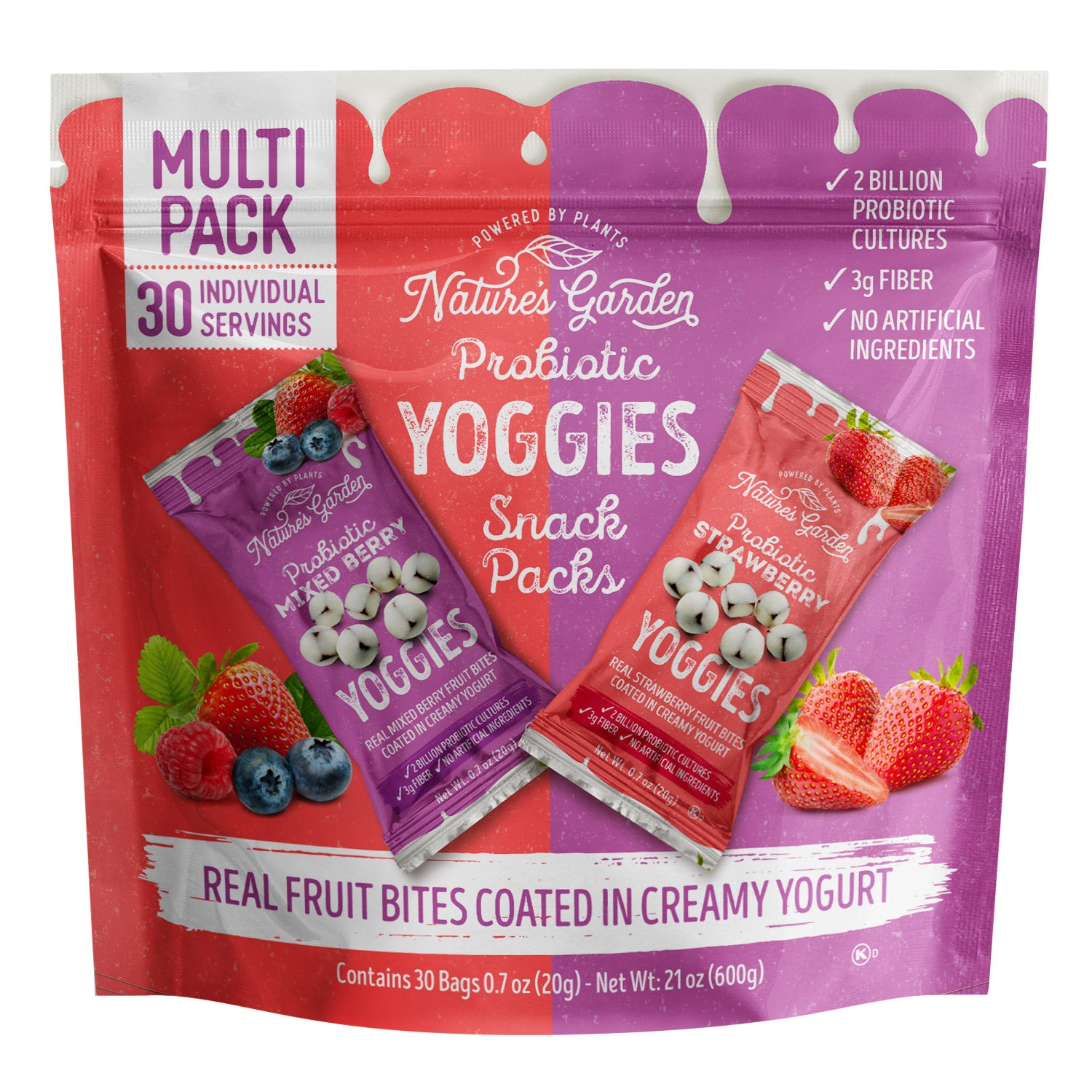 NATURE'S GARDEN PROBIOTIC YOGGIES 30/.7 OZ