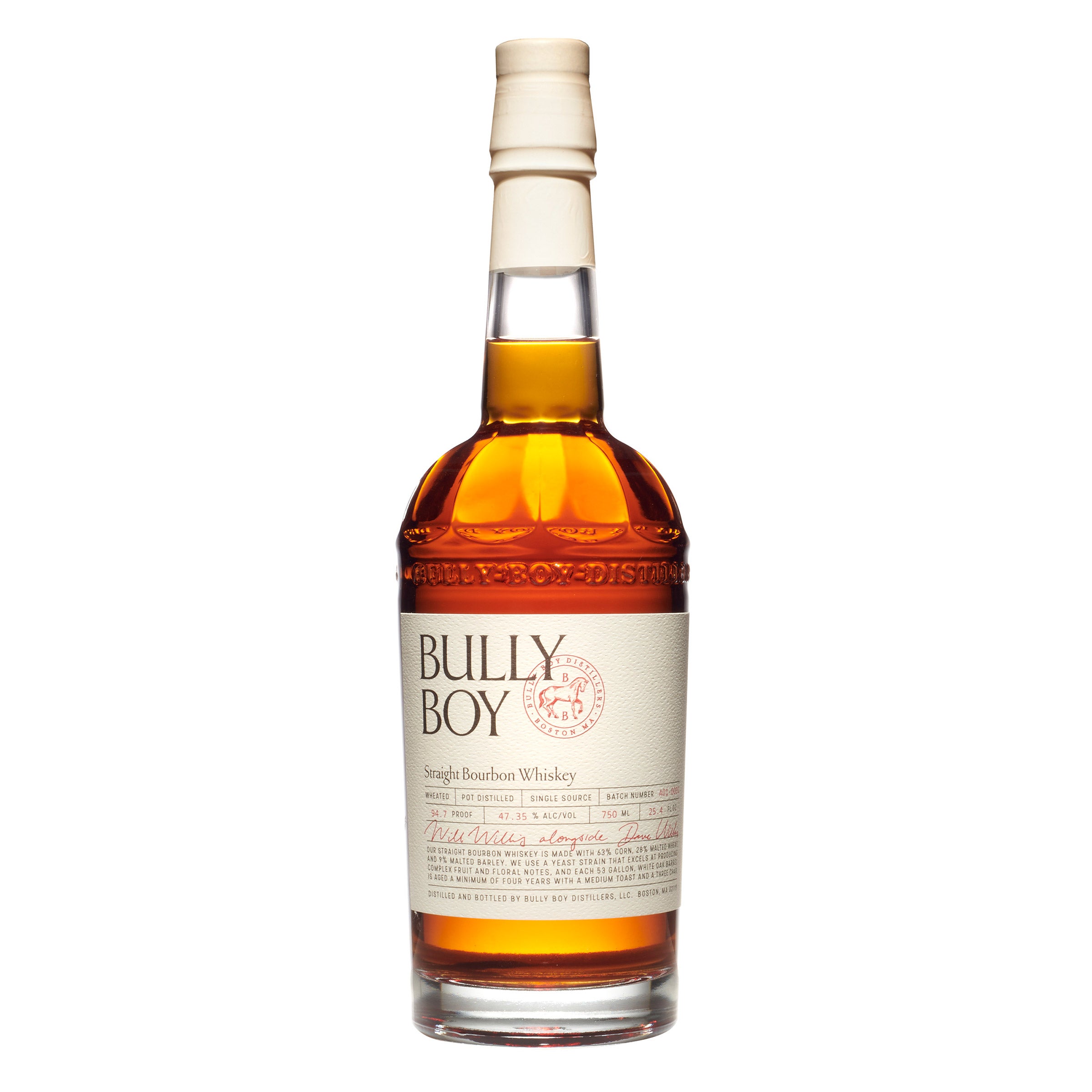 BULLY BOY STRAIGHT BOURBON MASSACHUSETTS 750ML