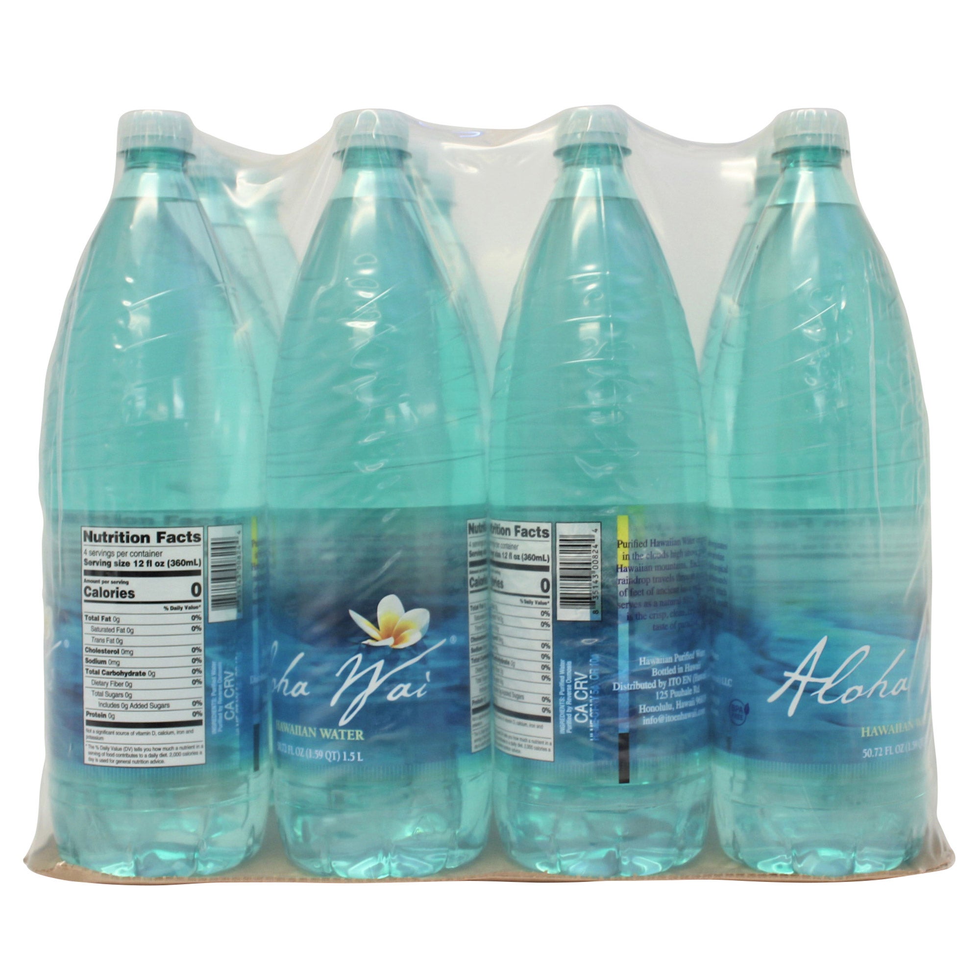 ALOHA WAI WATER DRINKING WATER 12/1.5 LITER