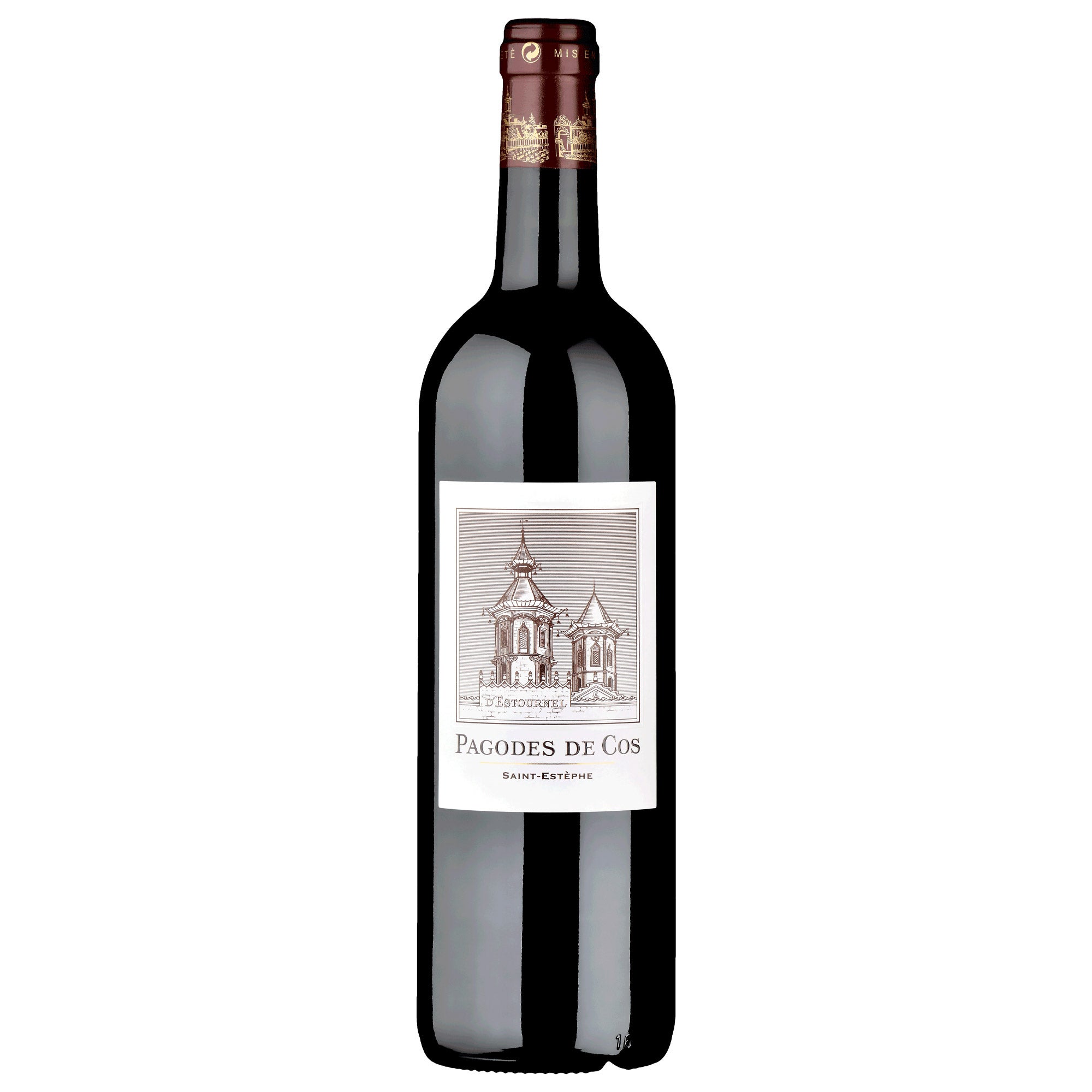 PAGODES DE COS BORDEAUX RED BLEND FRANCE 750ML - Image 1