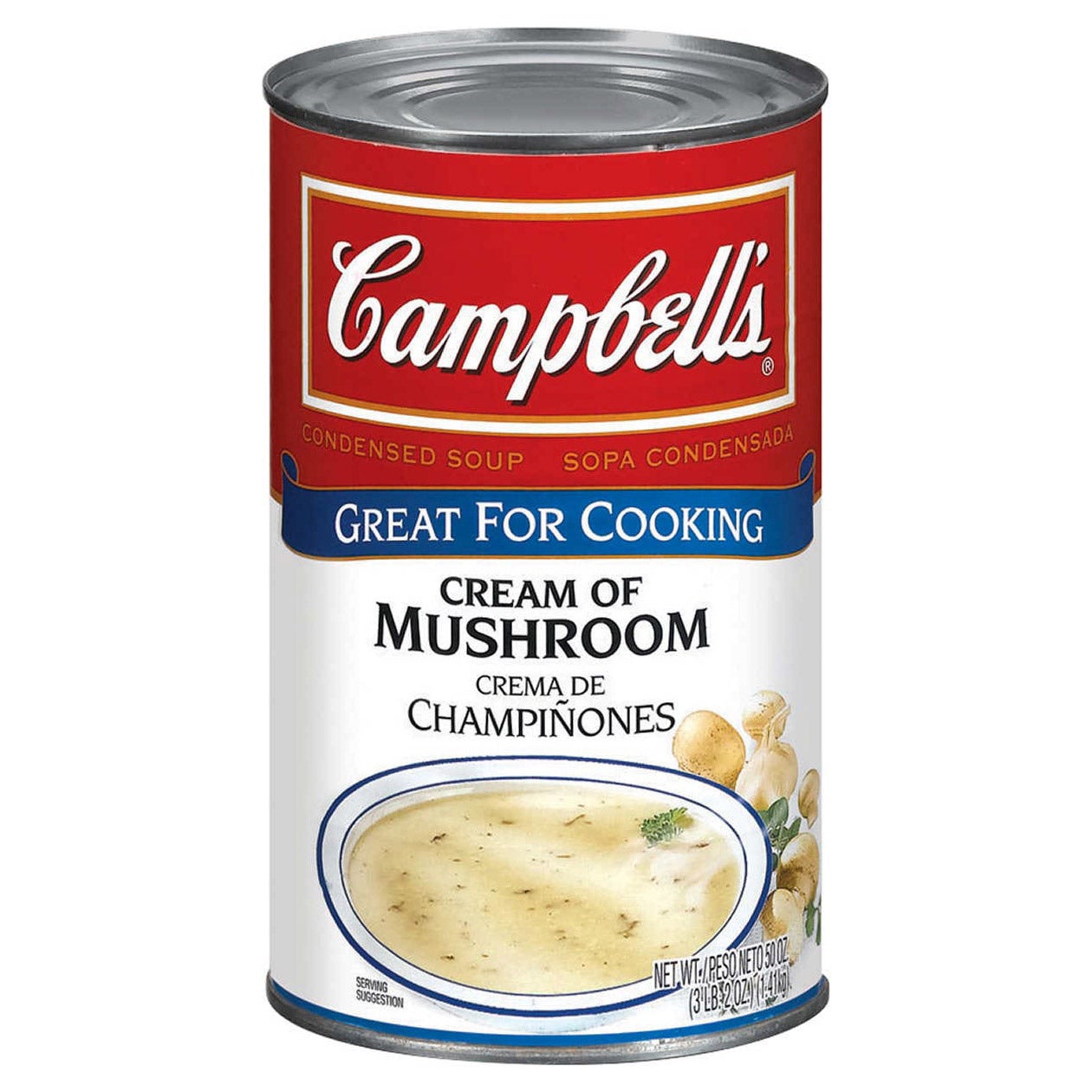 CAMPBELL'S CREAM OF MUSHROOM SOUP 50 OZ