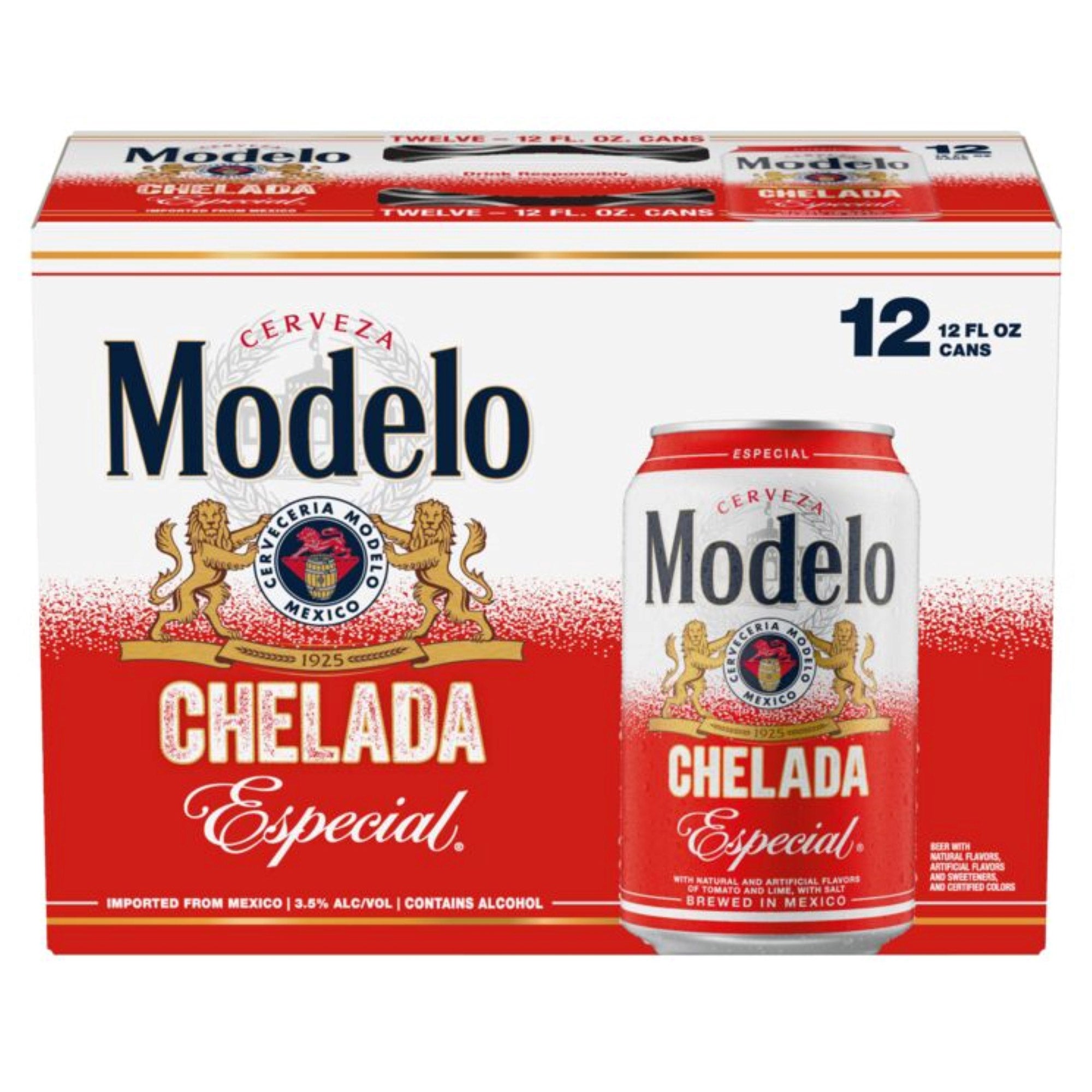 MODELO CHELADA ESPECIAL 12/12 OZ CANS
