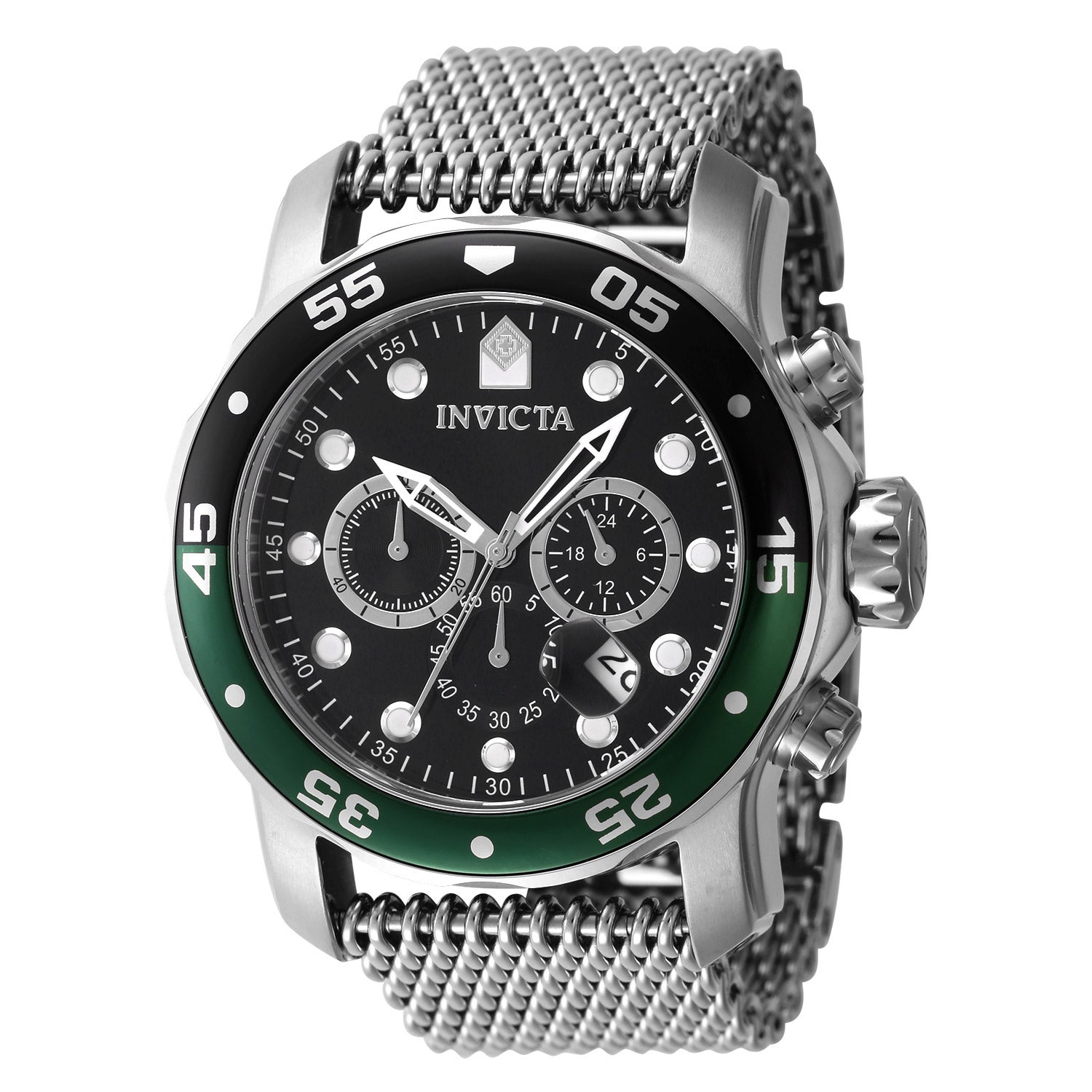 INVICTA PRO DIVER STAINLESS STEEL QUARTZ MEN'S WATCH - Image 1