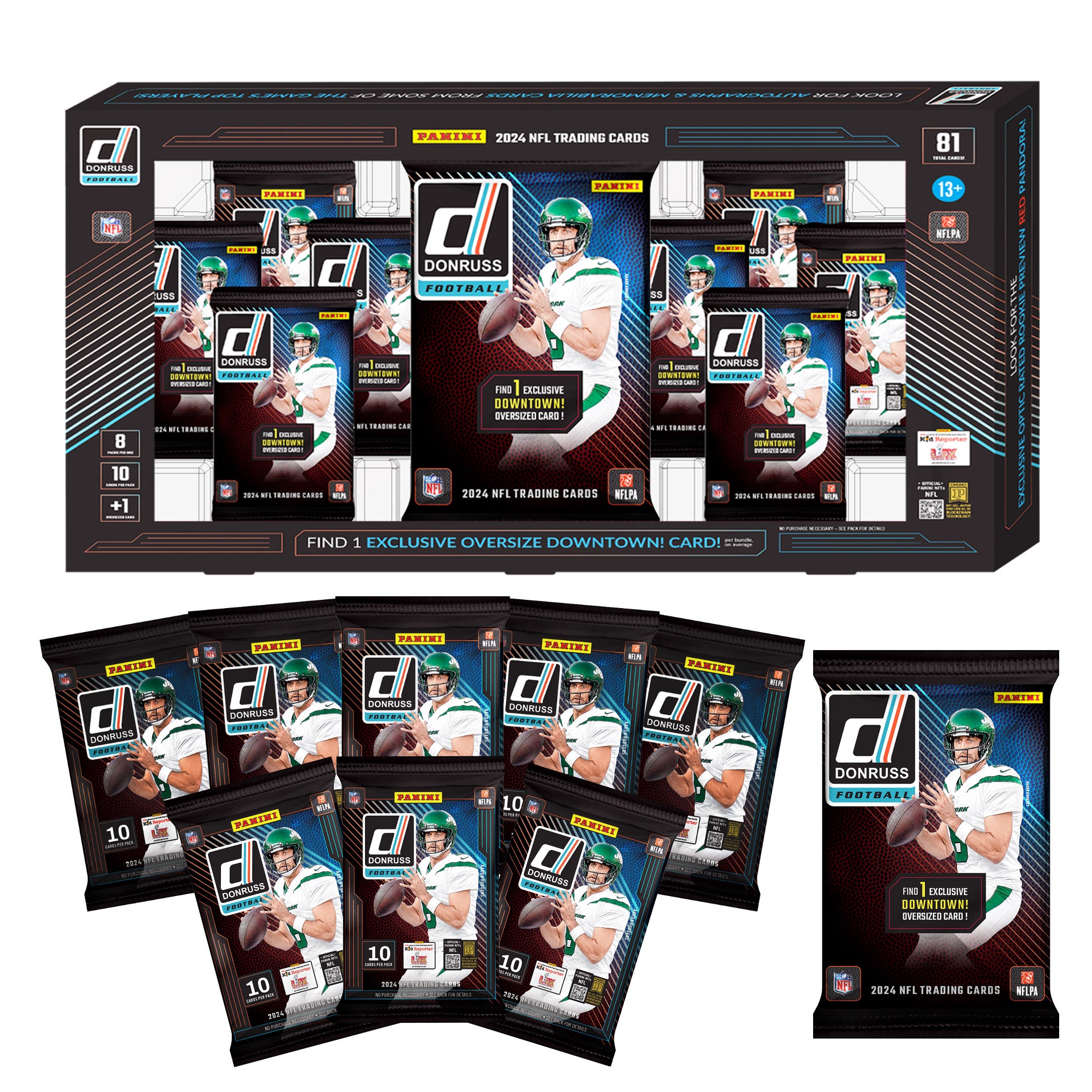 2024 DONRUSS NFL FOOTBALL CARD BUNDLE - Image 1