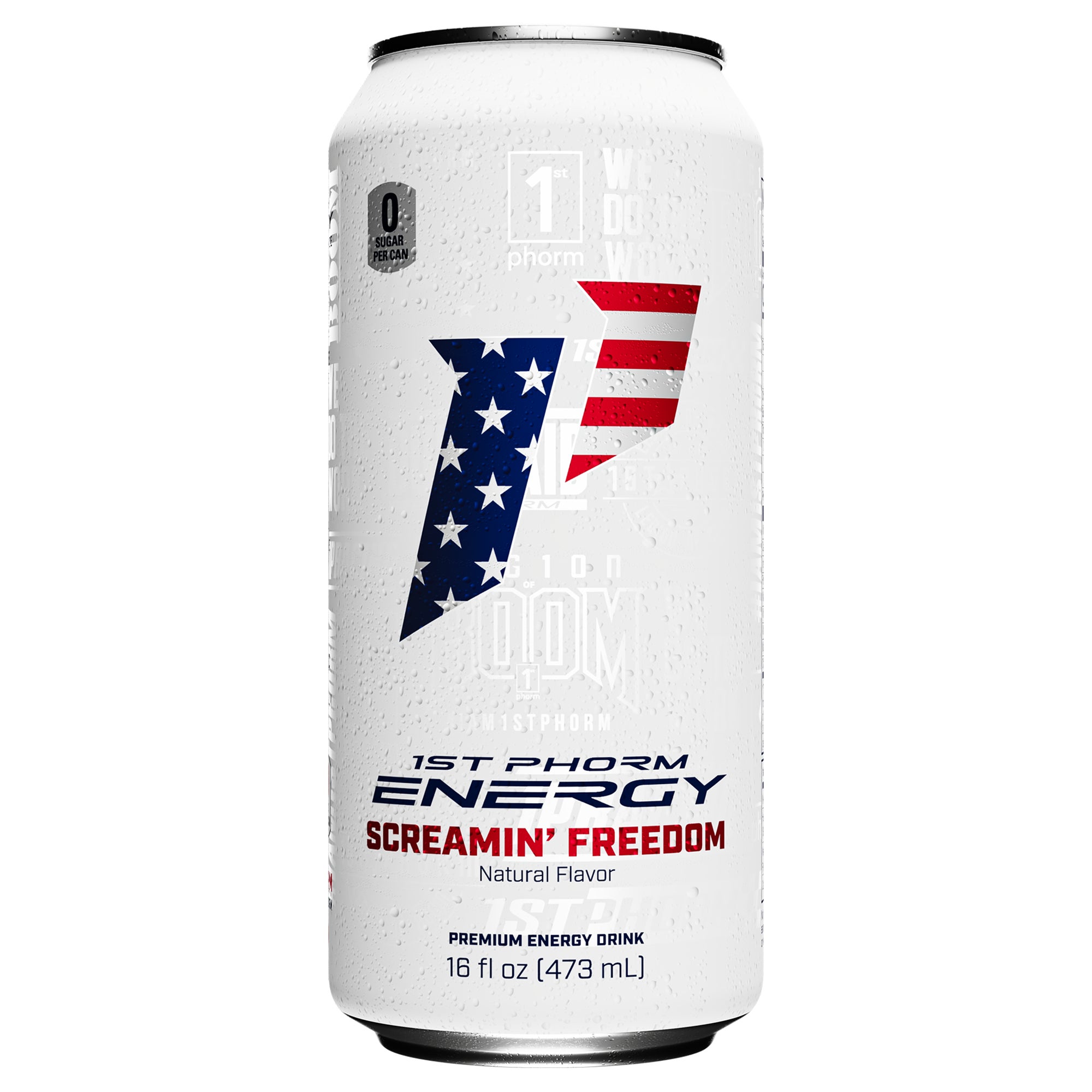 1ST PHORM ENERGY SCREAMIN' FREEDOM 12/16 FL OZ