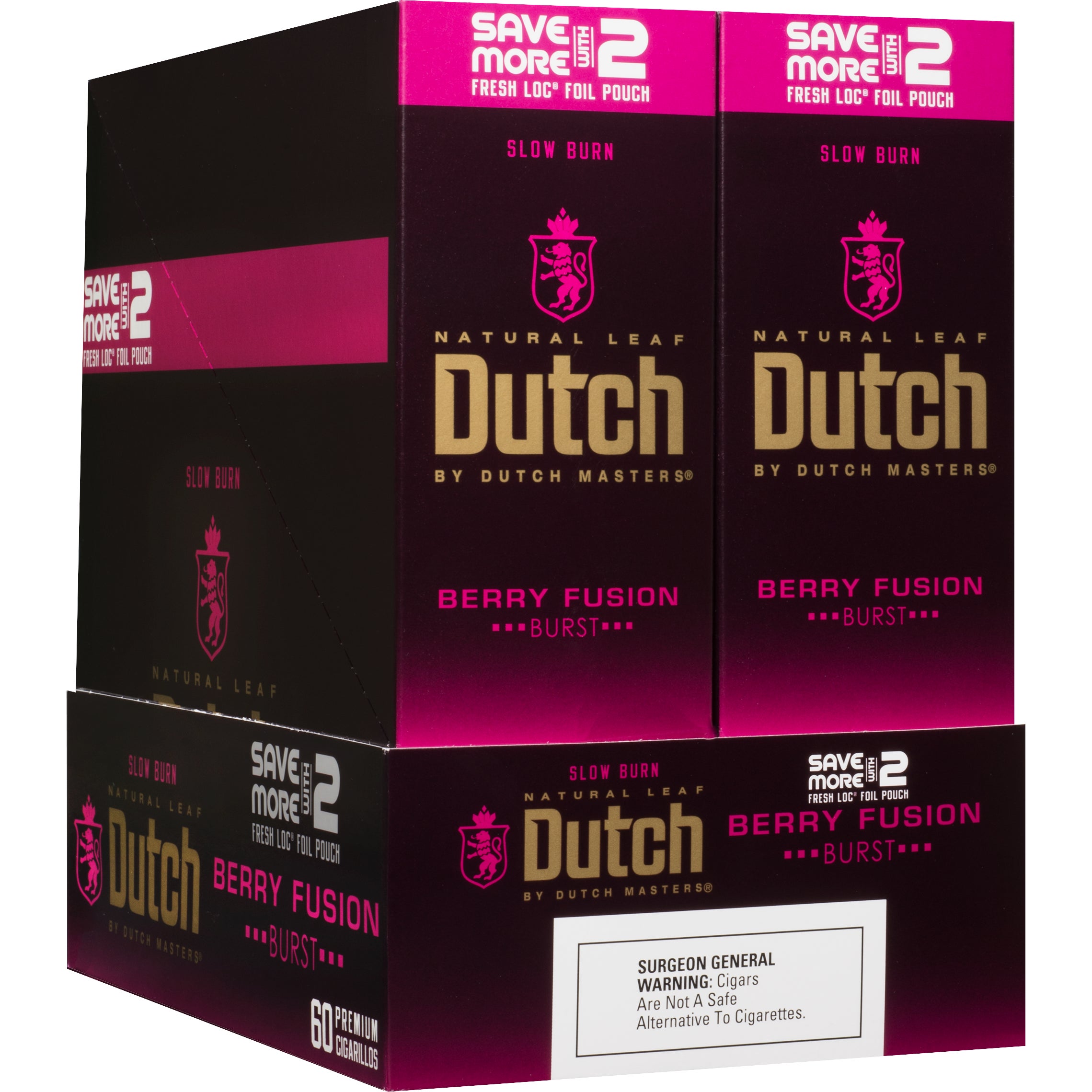 DUTCH - BERRY FUSION DUTCH MASTER CIGARILLO 30/2PKS
