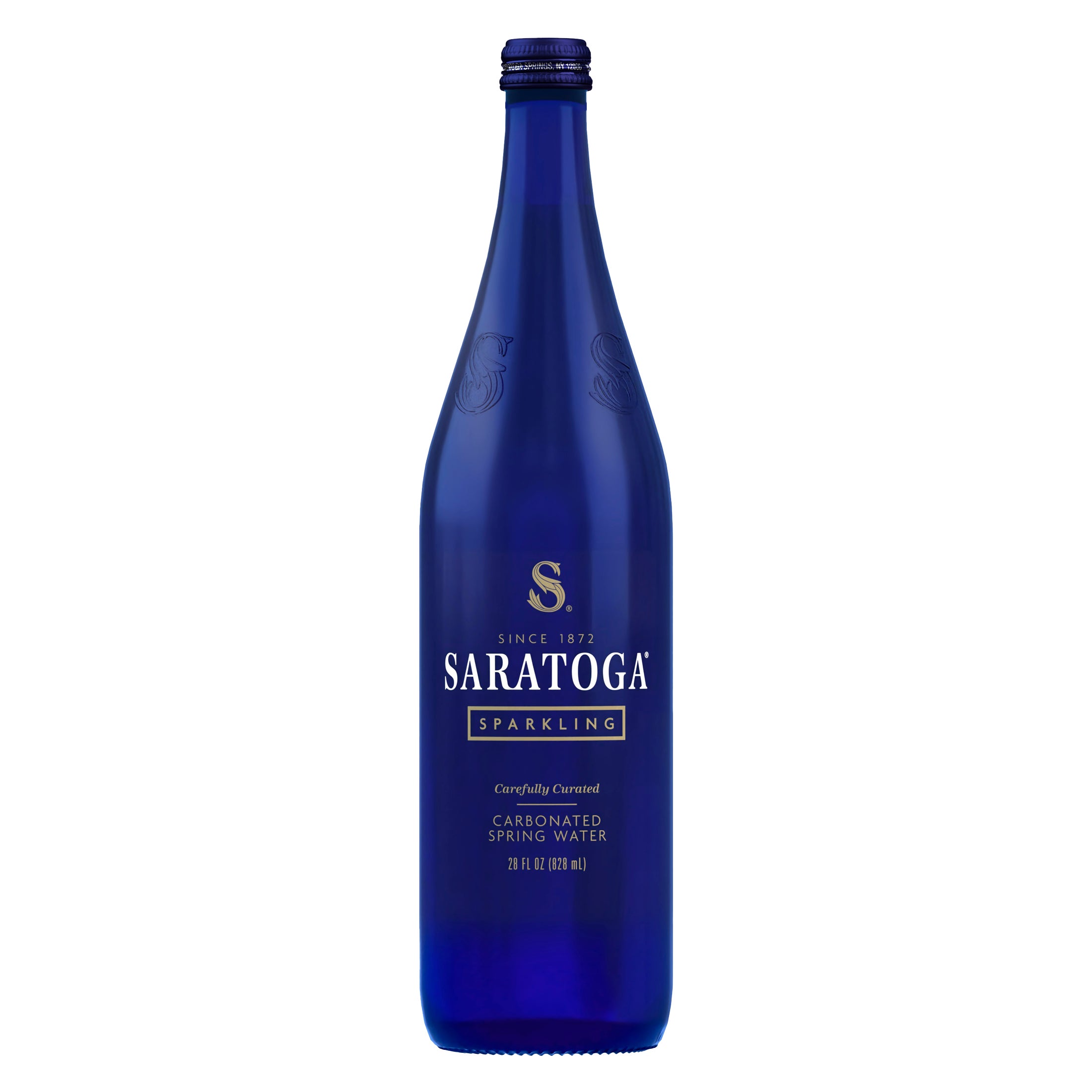 SARATOGA SPARKLING WATER 12/28 FL OZ