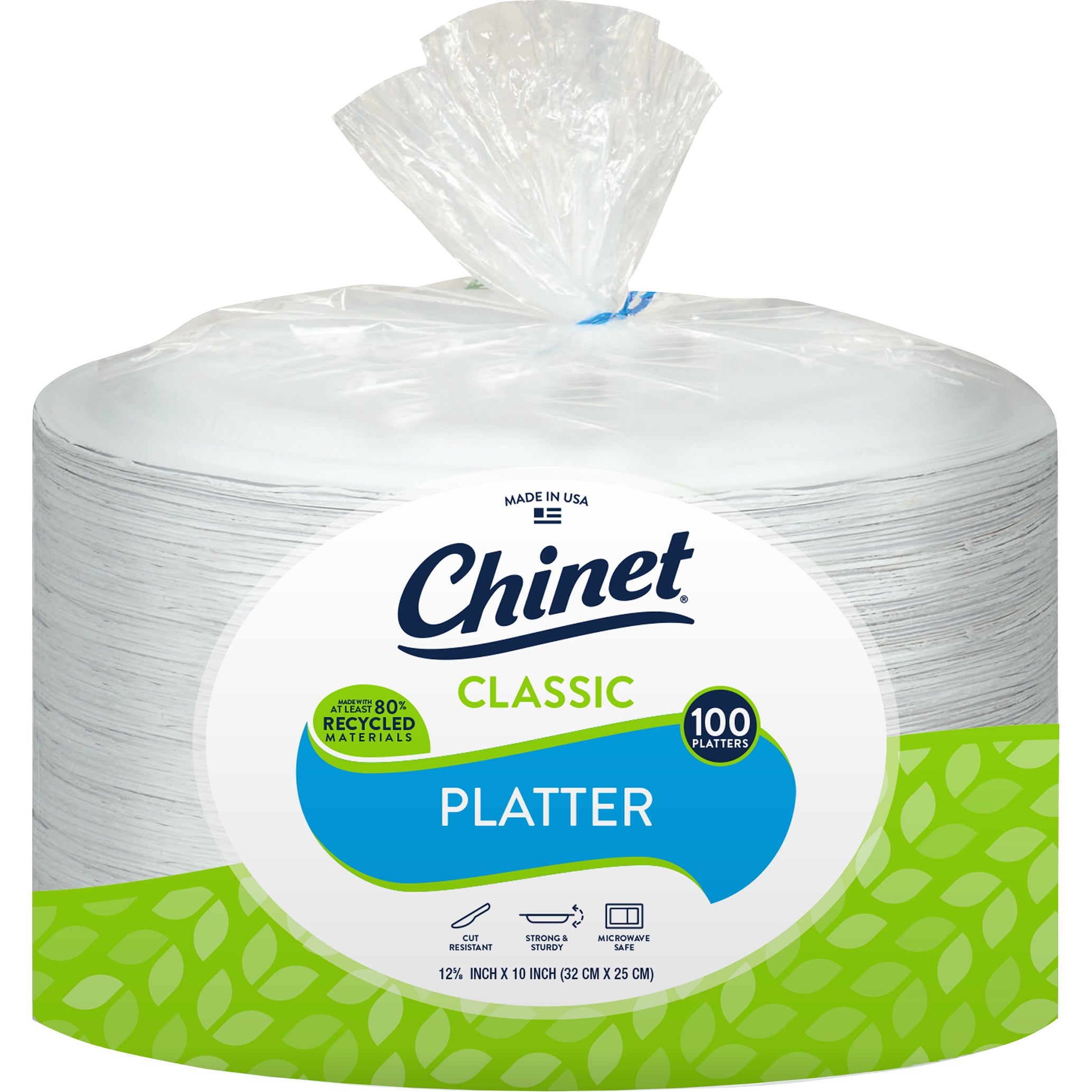 CHINET EXTRA LARGE PLATTER 100 CT - Image 1