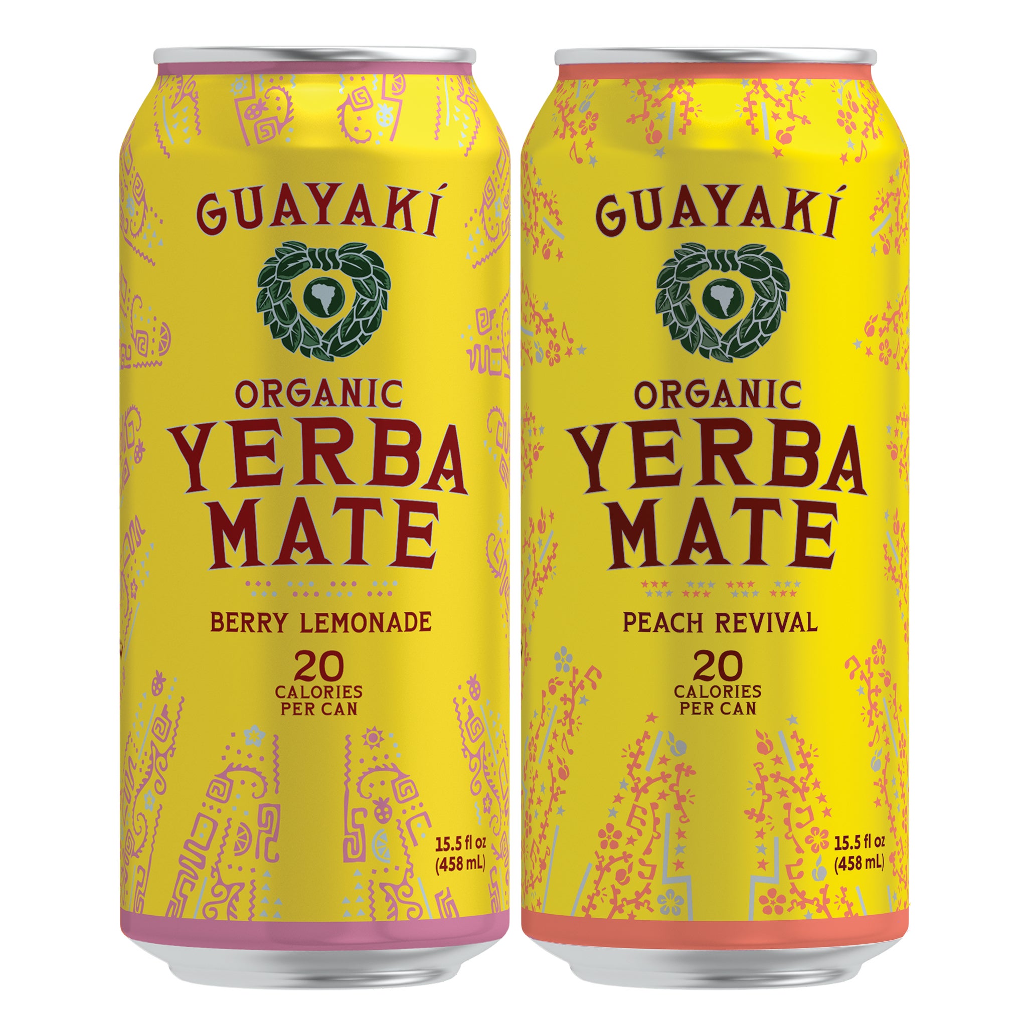 ORGANIC GUAYAKI LOW CALORIE VTY PACK 12/15.5 FL OZ - Image 1