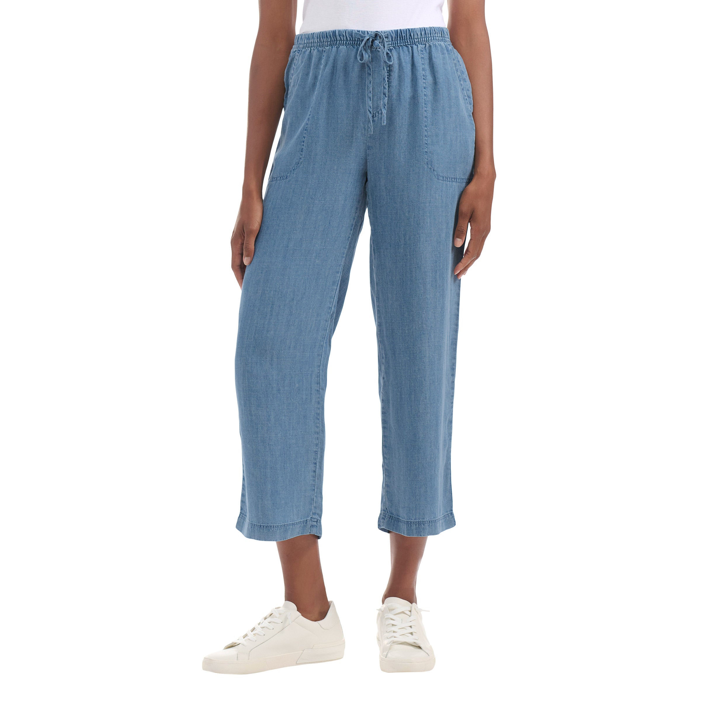 DELTA GALIL LADIES CROP LEG PANT FY 25