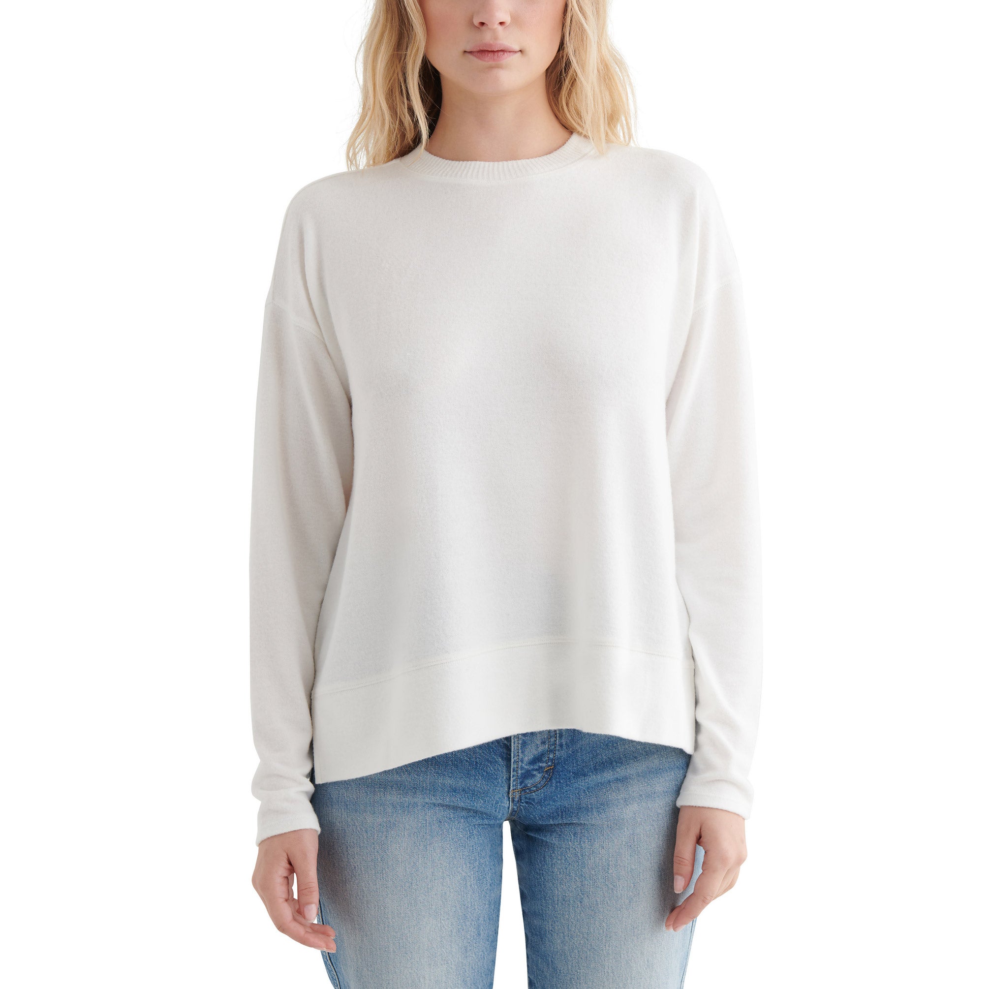 LUCKY BRAND LADIES COZY CREWNECK - Image 1