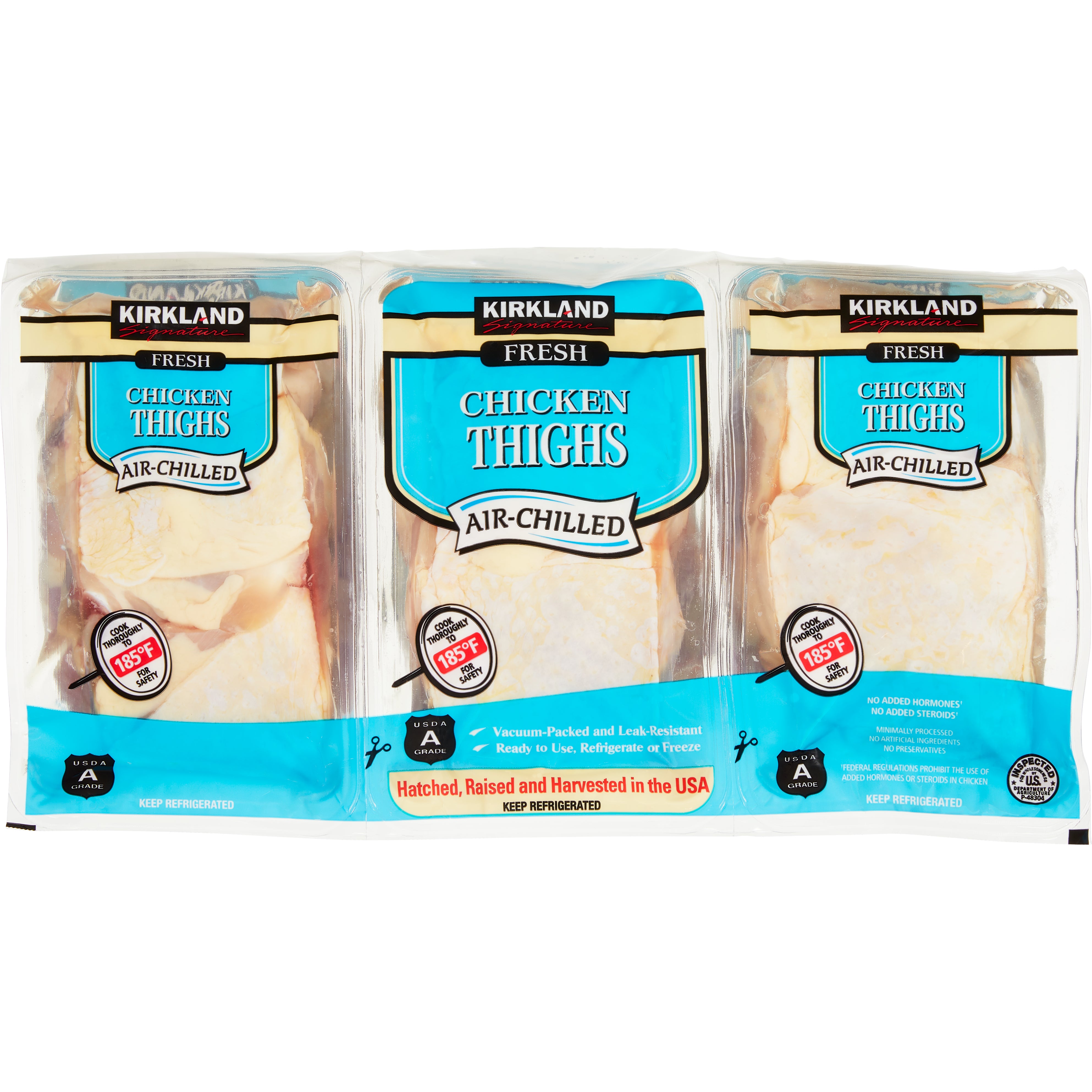 THIGHS AIR-CHILLED PER LB - Image 1