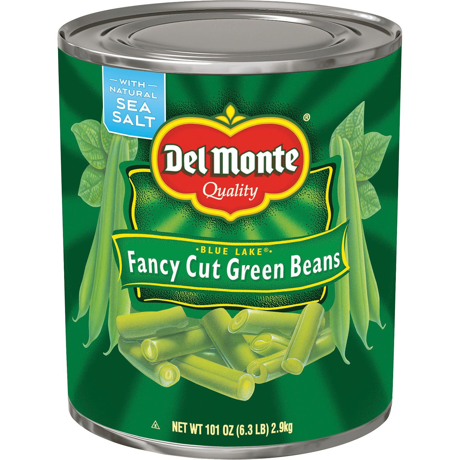 DEL MONTE CUT GREEN BEANS 101 OUNCE CAN