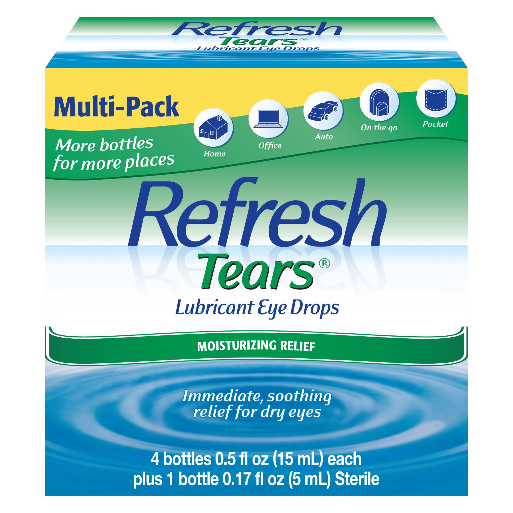 ALLERGAN REFRESH TEARS 4X15 ML + 5 ML - Image 1