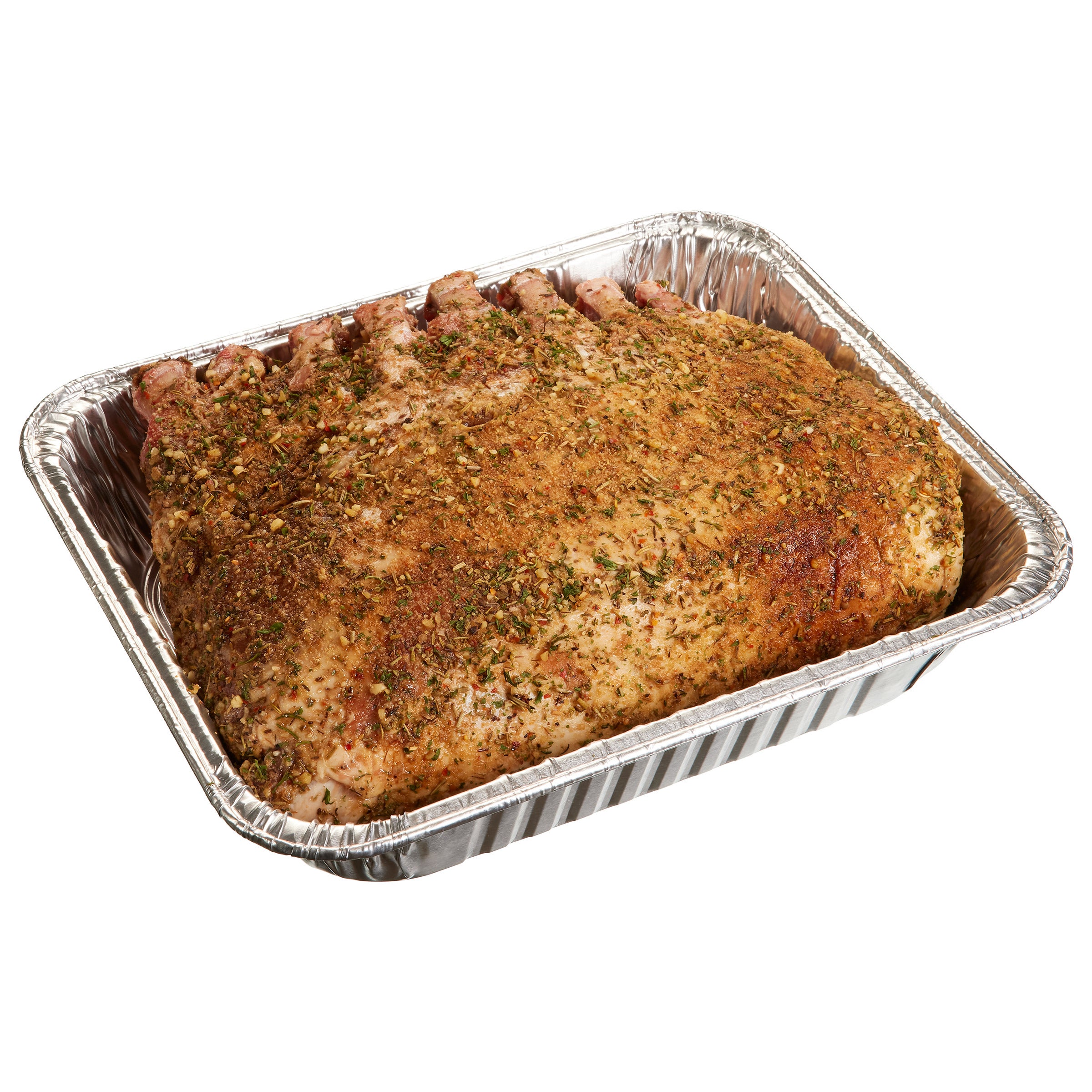 SEASONED RACK OF PORK GARLIC ROSEMARY PER LB - Image 1