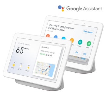 GOOGLE HOME HUB 2-PACK SMART DISPLAY POWERED BY GOOGLE ASSISTANT ^