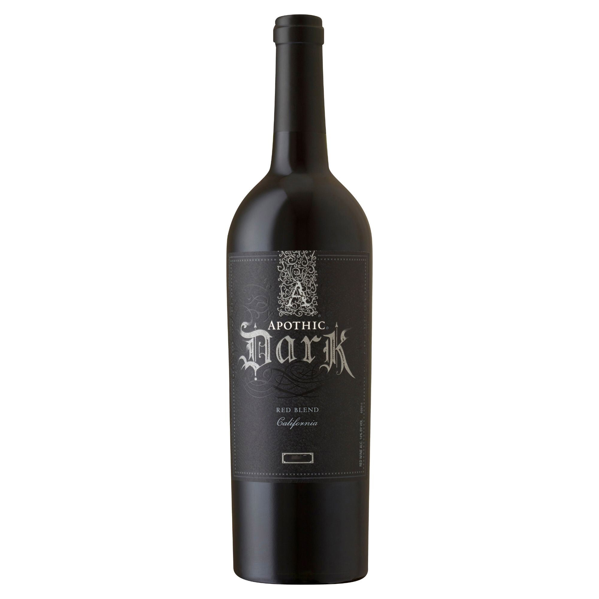 APOTHIC DARK RED BLEND CALIFORNIA 750 ML