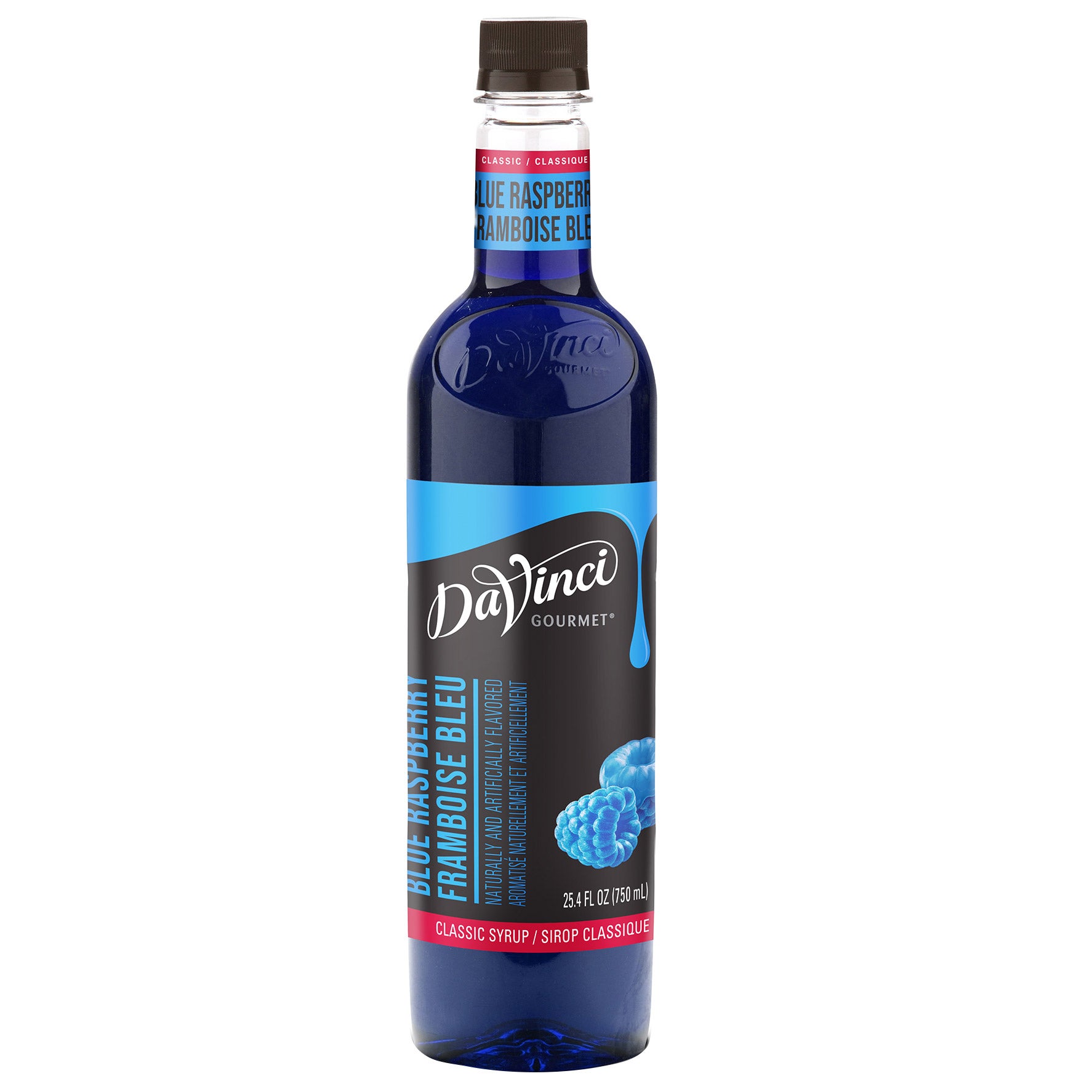 DAVINCI GOURMET BLUE RASPBERRY SYRUP 750 ML - Image 1