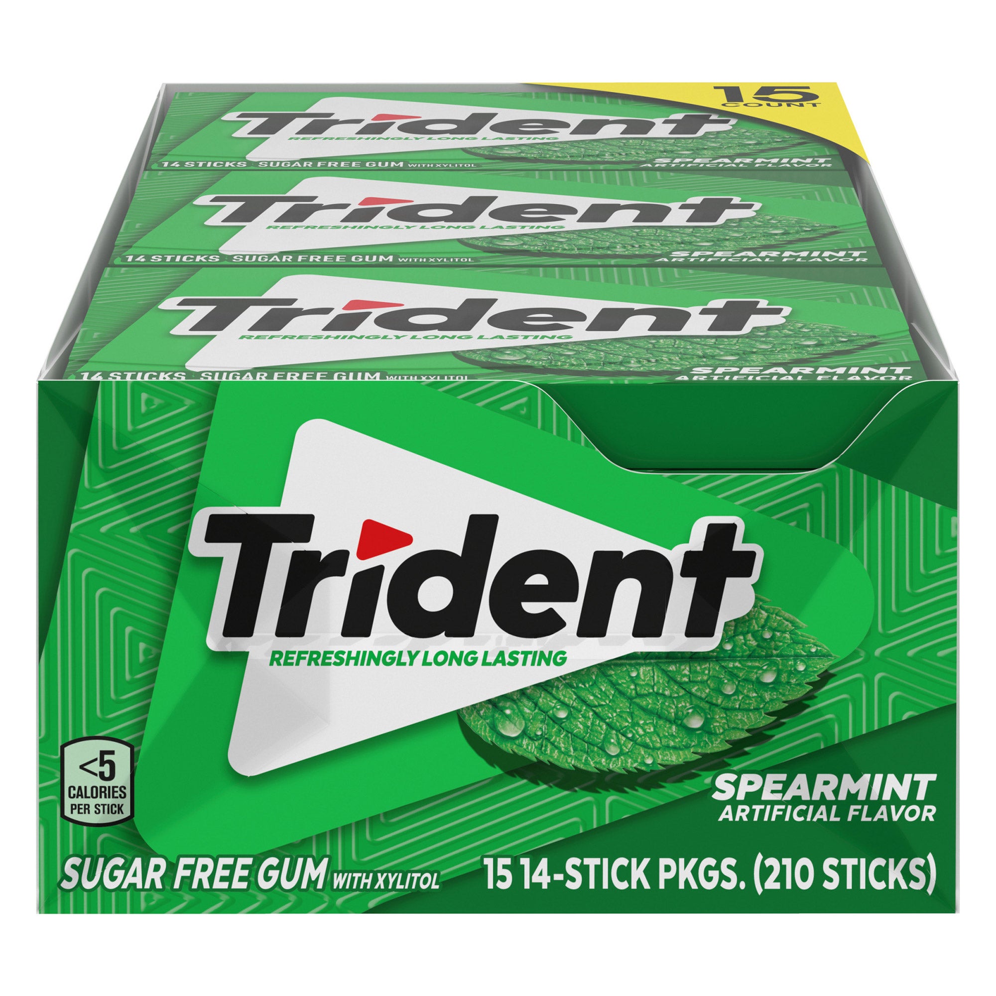 TRIDENT SPEARMINT 15 CT/14 PC - Image 1