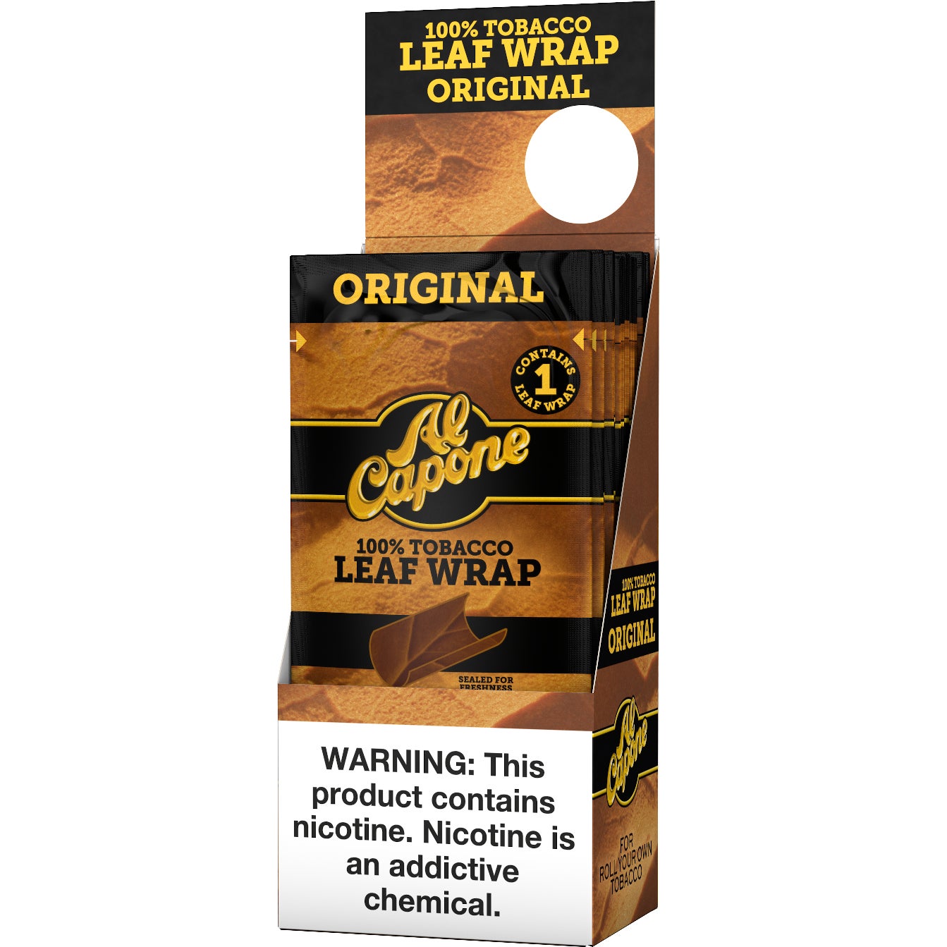 AL CAPONE ORIGINAL LEAF WRAP 18/1PK