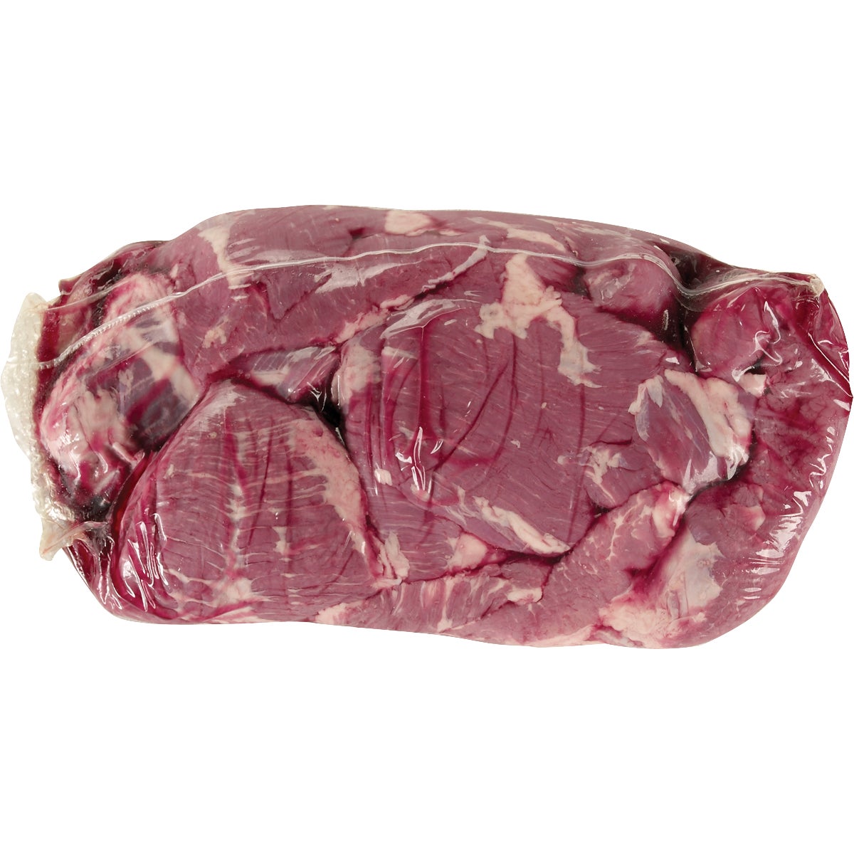BEEF FOR STEW WHOLE VACUUM PACKAGED PER LB.