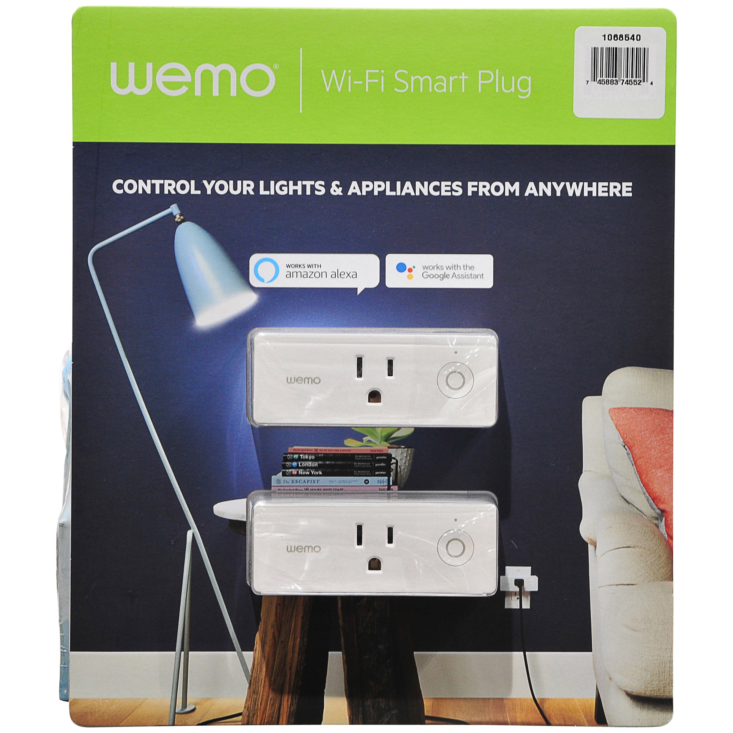 BELKIN WEMO MINI SMART PLUG 2-PACK