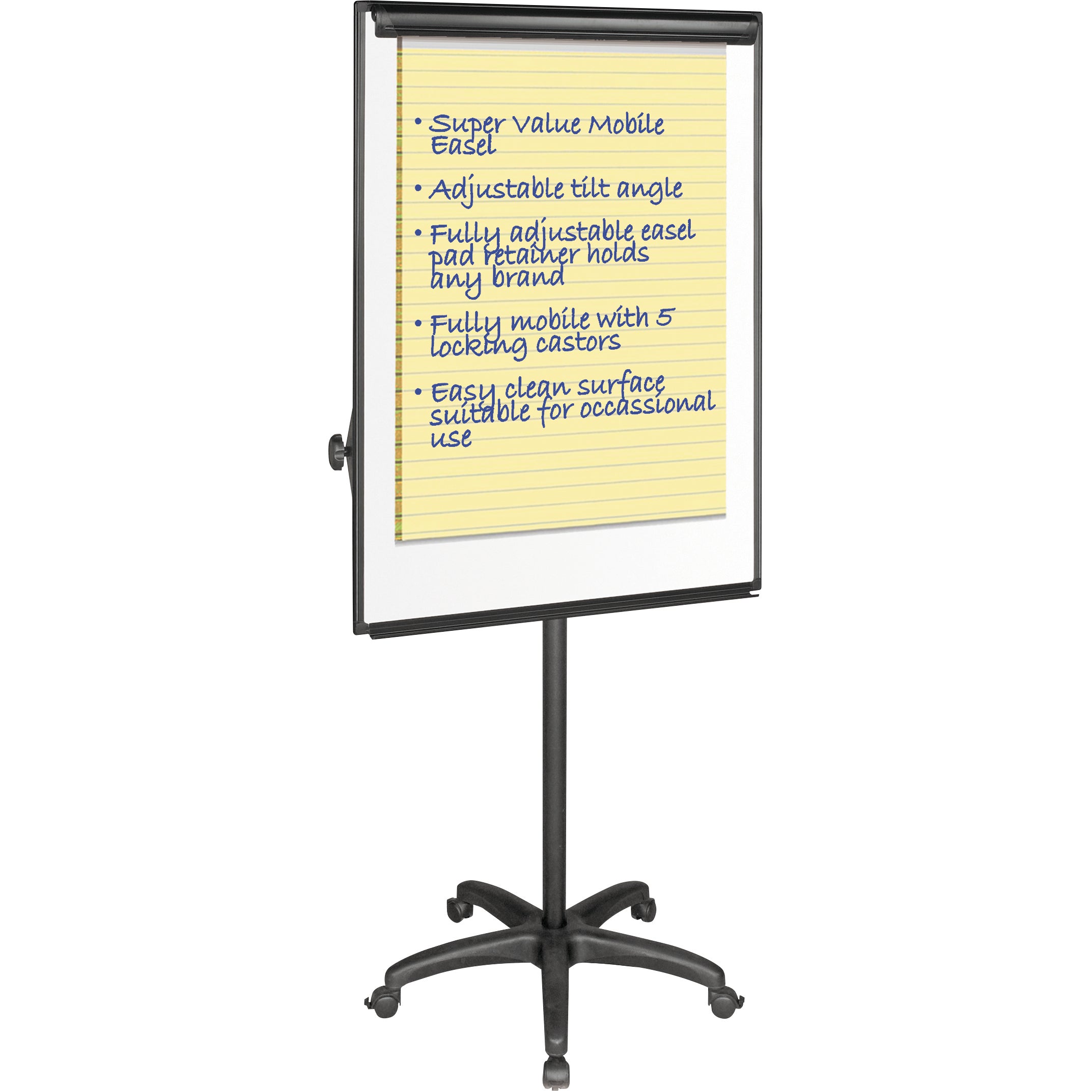 MASTER VISION EASEL DRY ERASE MOBILE 44¨ BVCEA4800055 SILVER