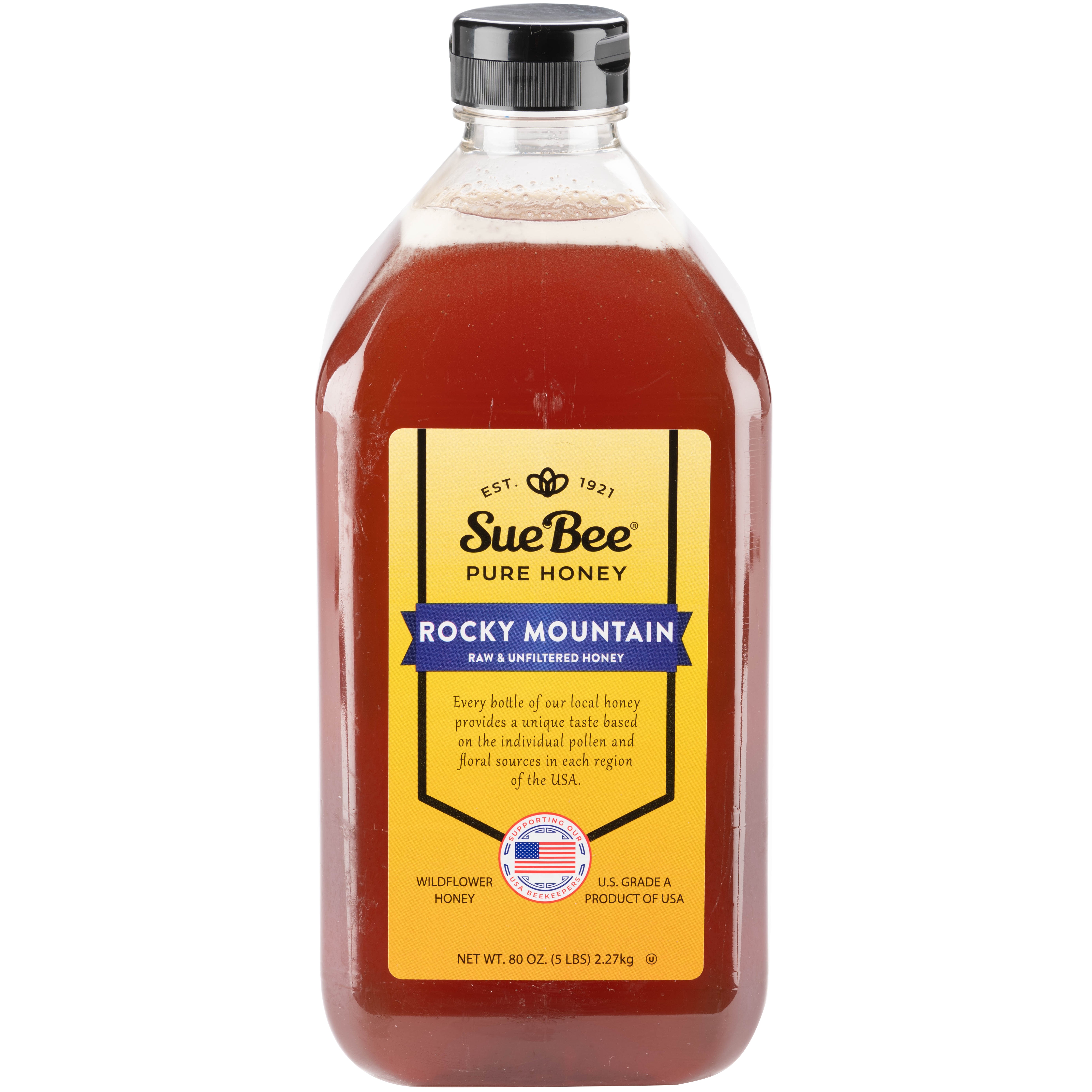 SUE BEE ROCKY MOUNTAIN HONEY 5LB