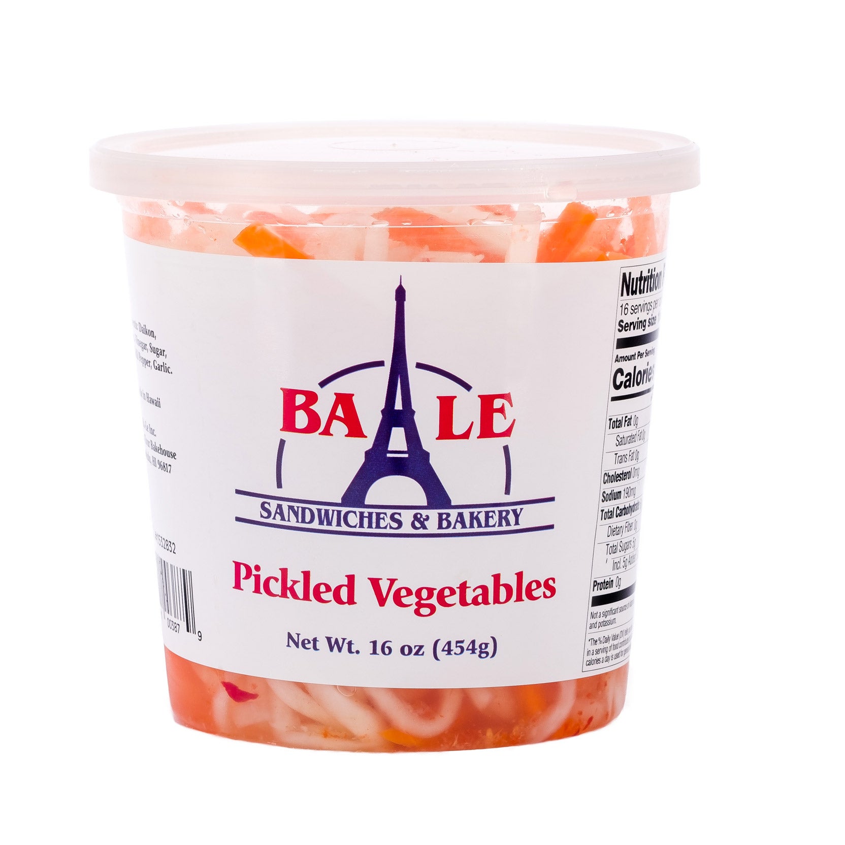 BALE PICKLED VEGETABLES 16 OZ