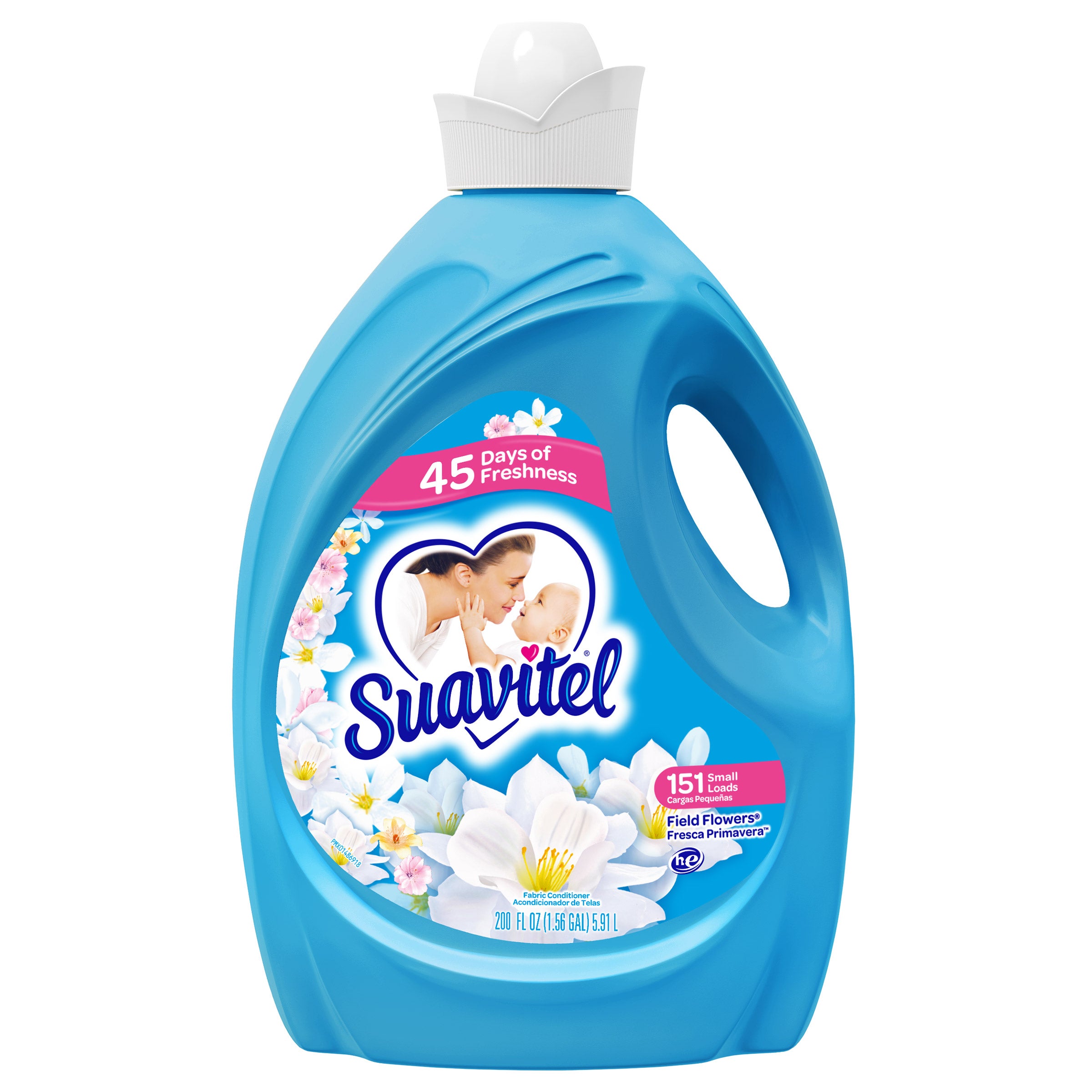 SUAVITEL FABRIC SOFTENER 200 OUNCES 151 LOADS