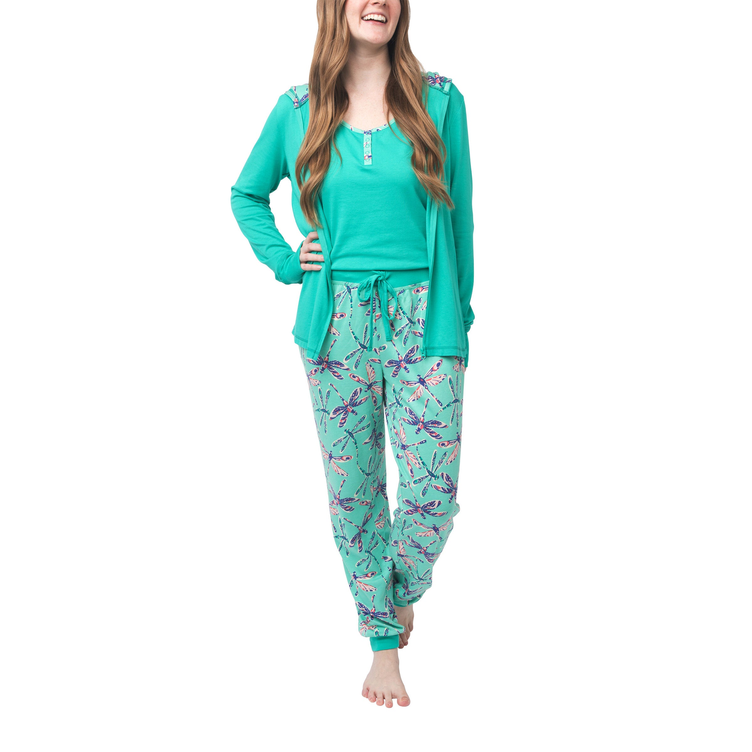 MUNKI MUNKI LADIES' 3 PIECE LOUNGE SET - Image 1