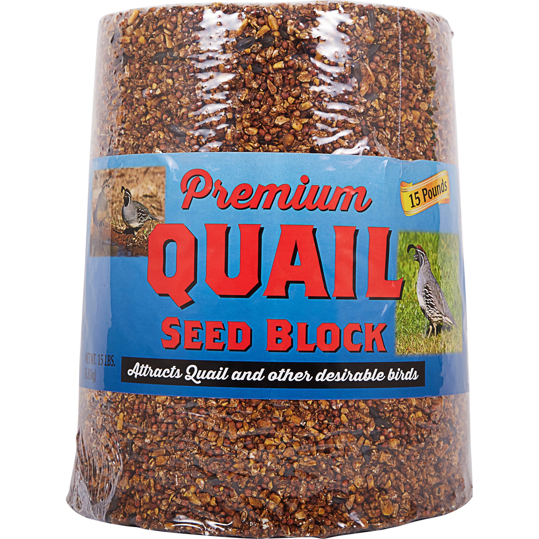 SAHUARO SEED & FEED QUAIL SEED BLOCK 15 POUNDS