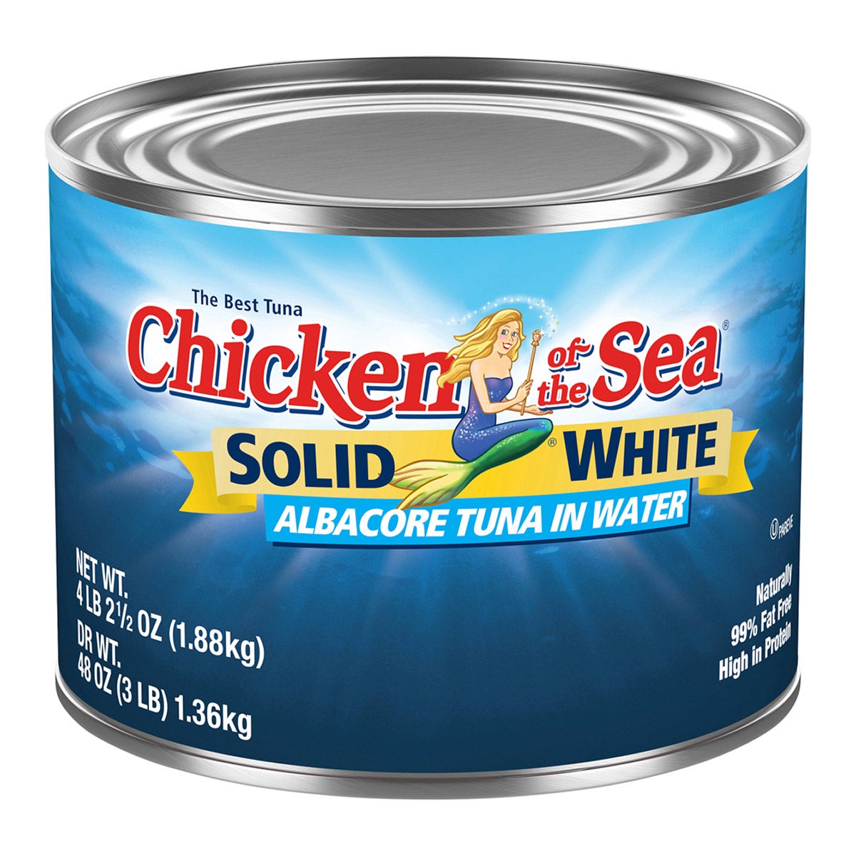 CHICKEN OF THE SEA SOLID WHITE TUNA/WATER 66.5 OUNCES - Image 1