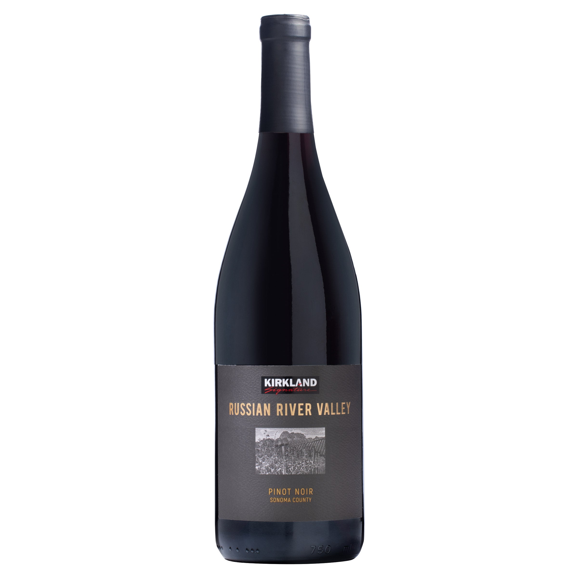 KIRKLAND SIGNATURE PINOT NOIR RUSSIAN RVR VLLY 750ML - Image 1