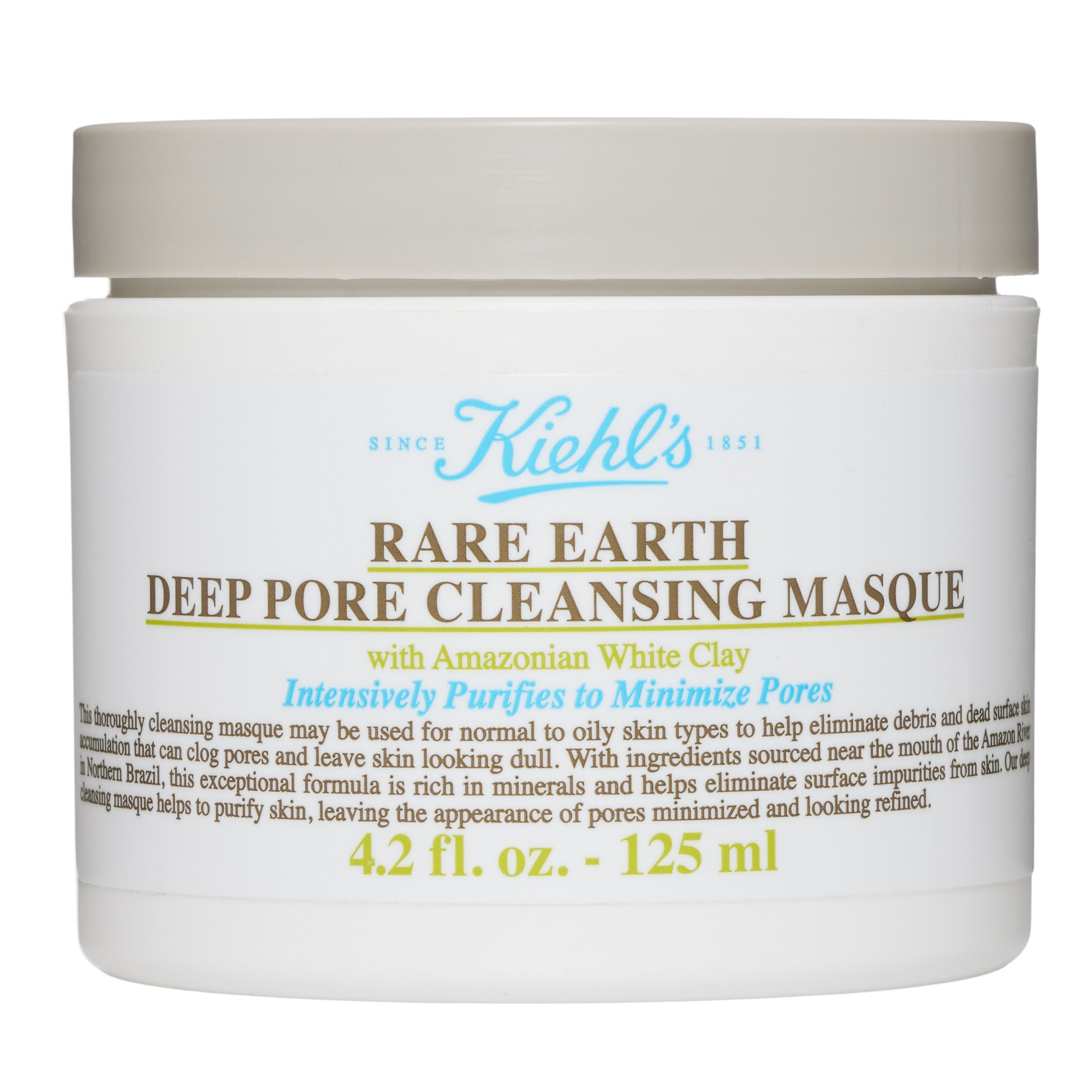KIEHL'S RARE EARTH DEEP PORE CLEANSING MASQUE
