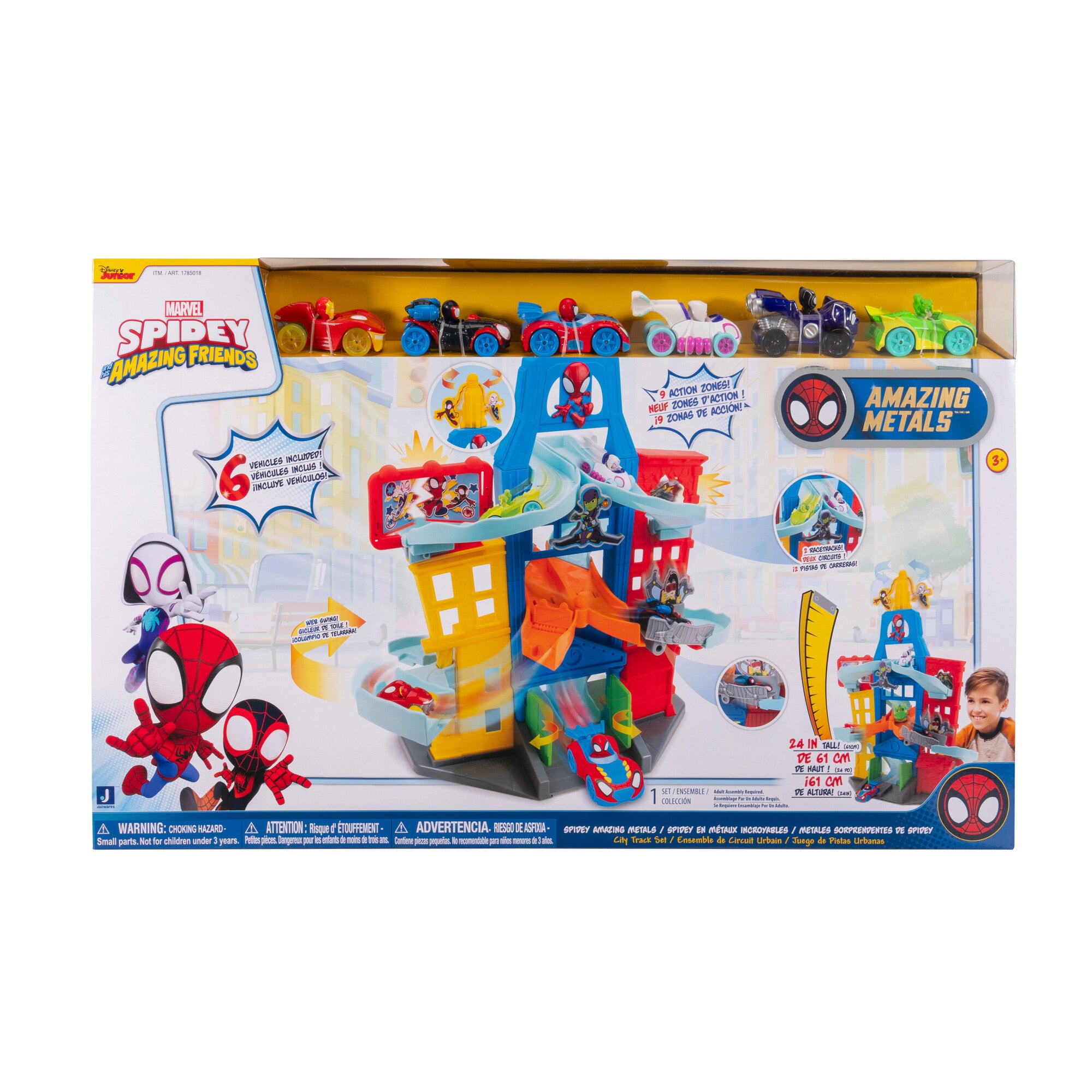 SPIDEY AND FRIENDS TRACK SET