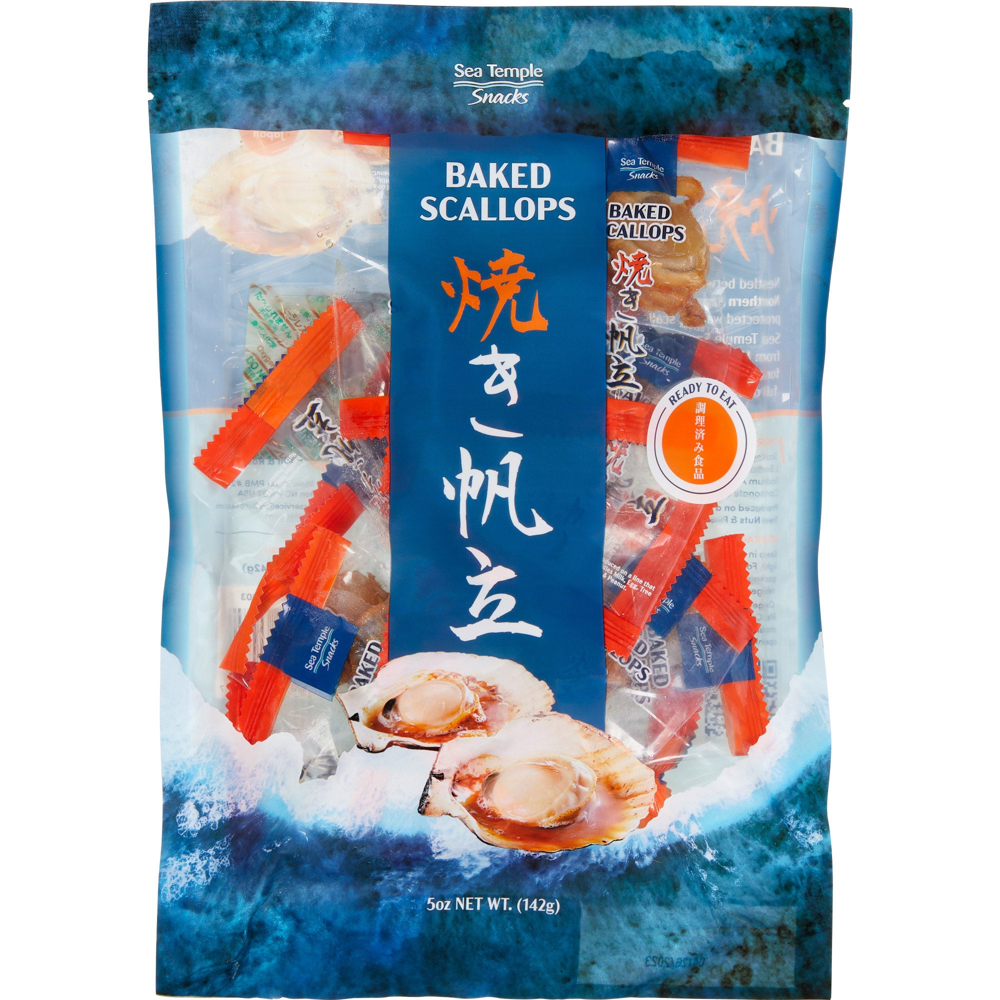 SEA TEMPLE BAKED SCALLOPS 5 OUNCES - Image 1