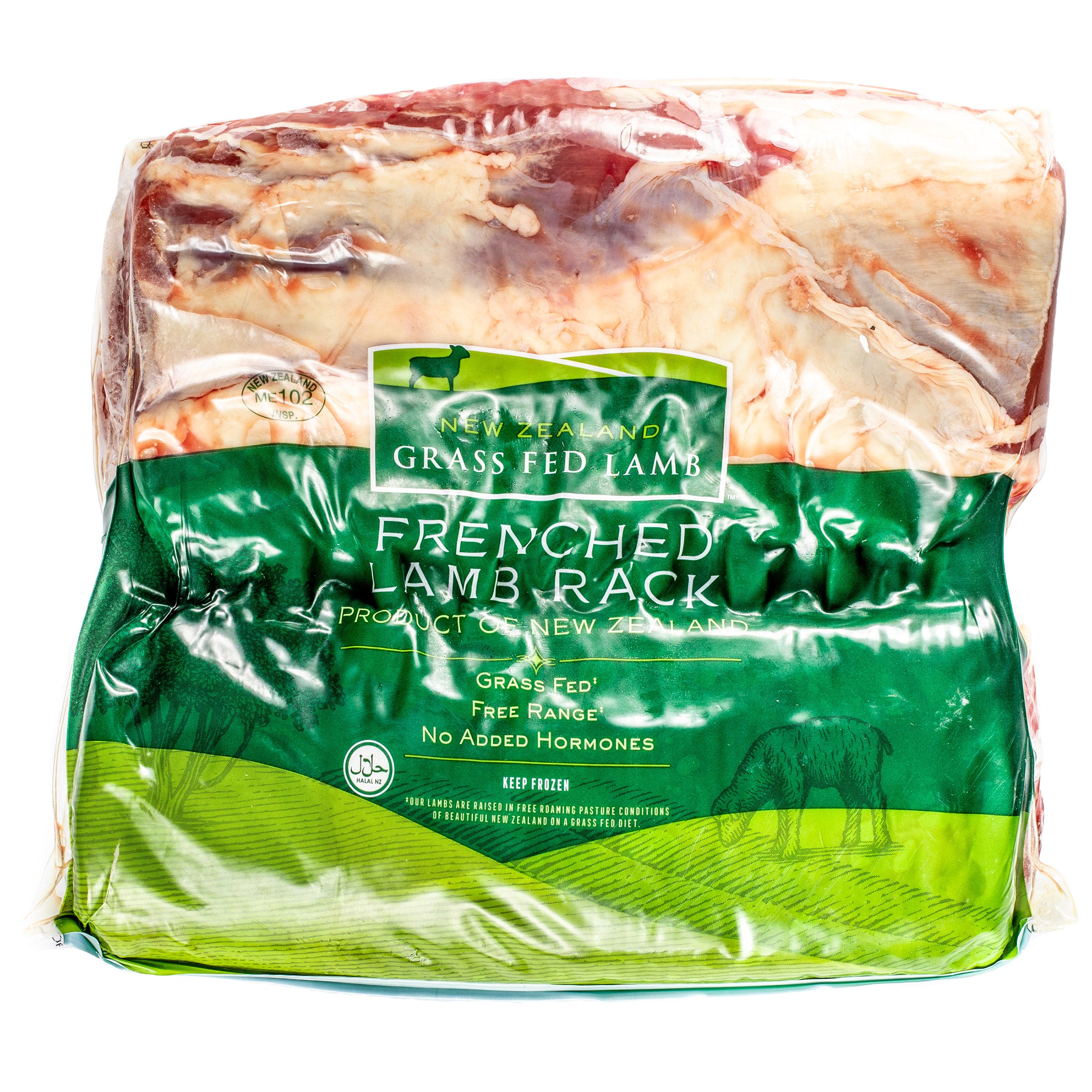 NEW ZEALAND FRENCHED LAMB RACKS PRICE PER LB. - Image 1
