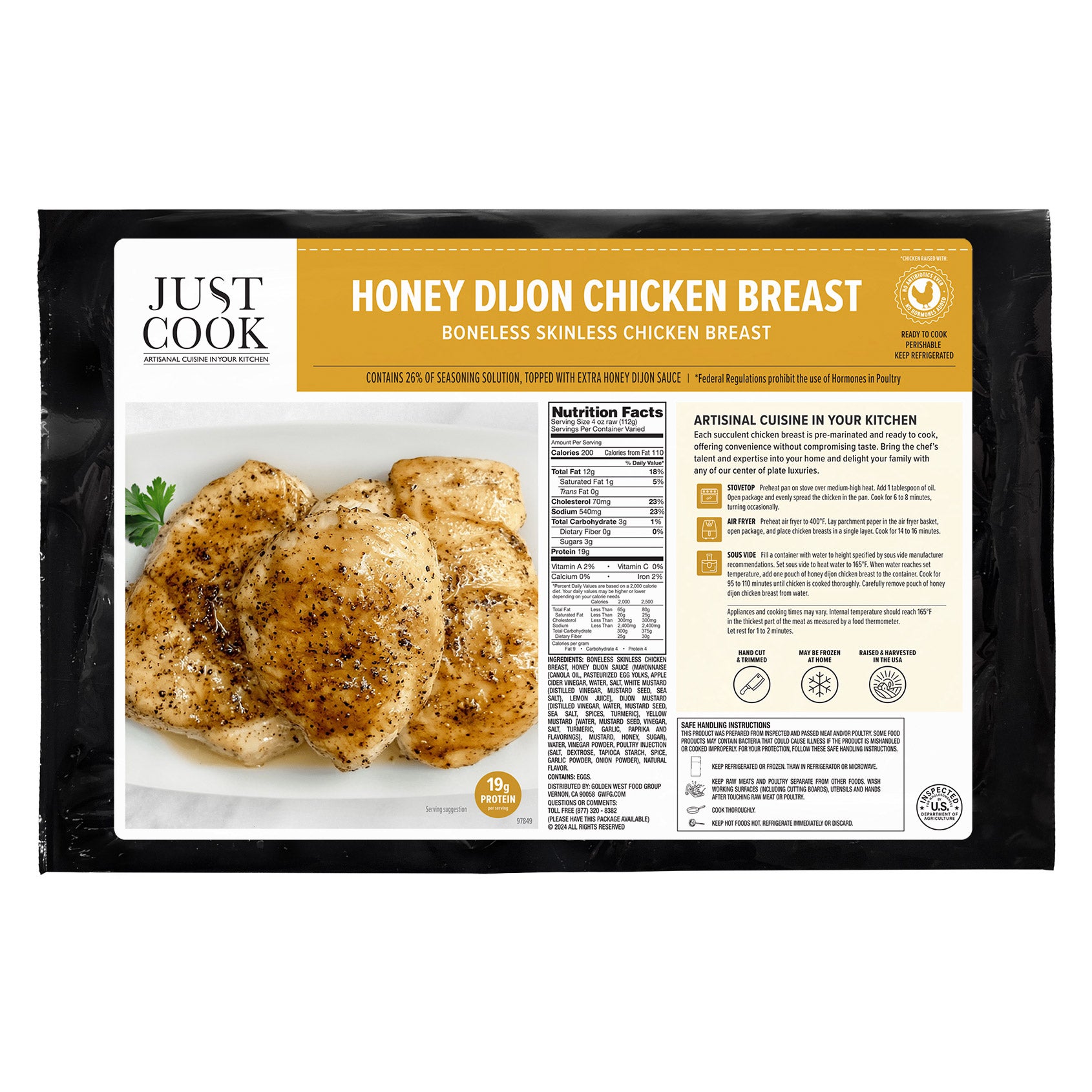 HONEY DIJON CHICKEN BREAST PRICE PER POUND - Image 1