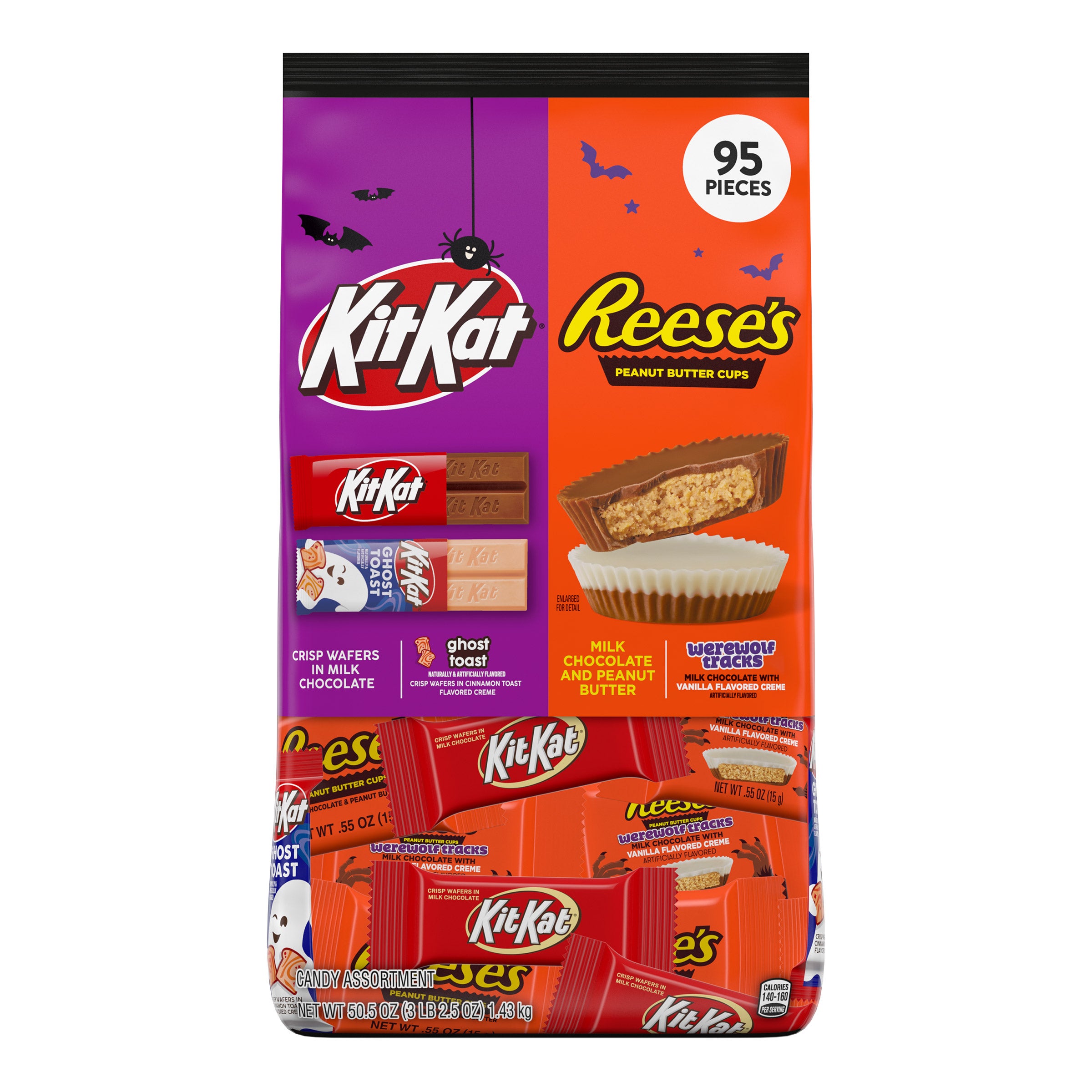 HERSHEY'S HALLOWEEN ASSORTMENT 50.5 OUNCES