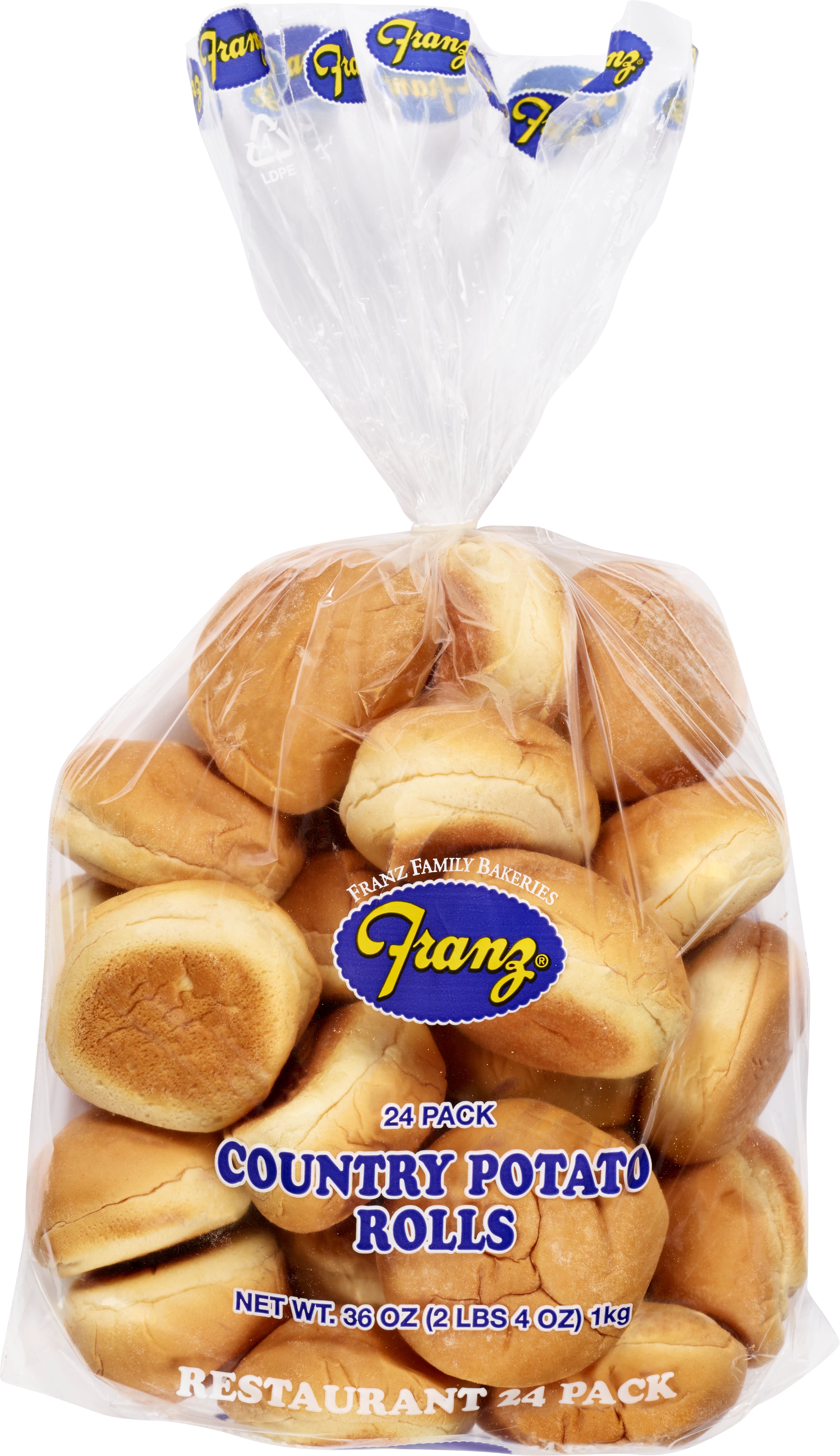 FRANZ POTATO ROLL 24 CT