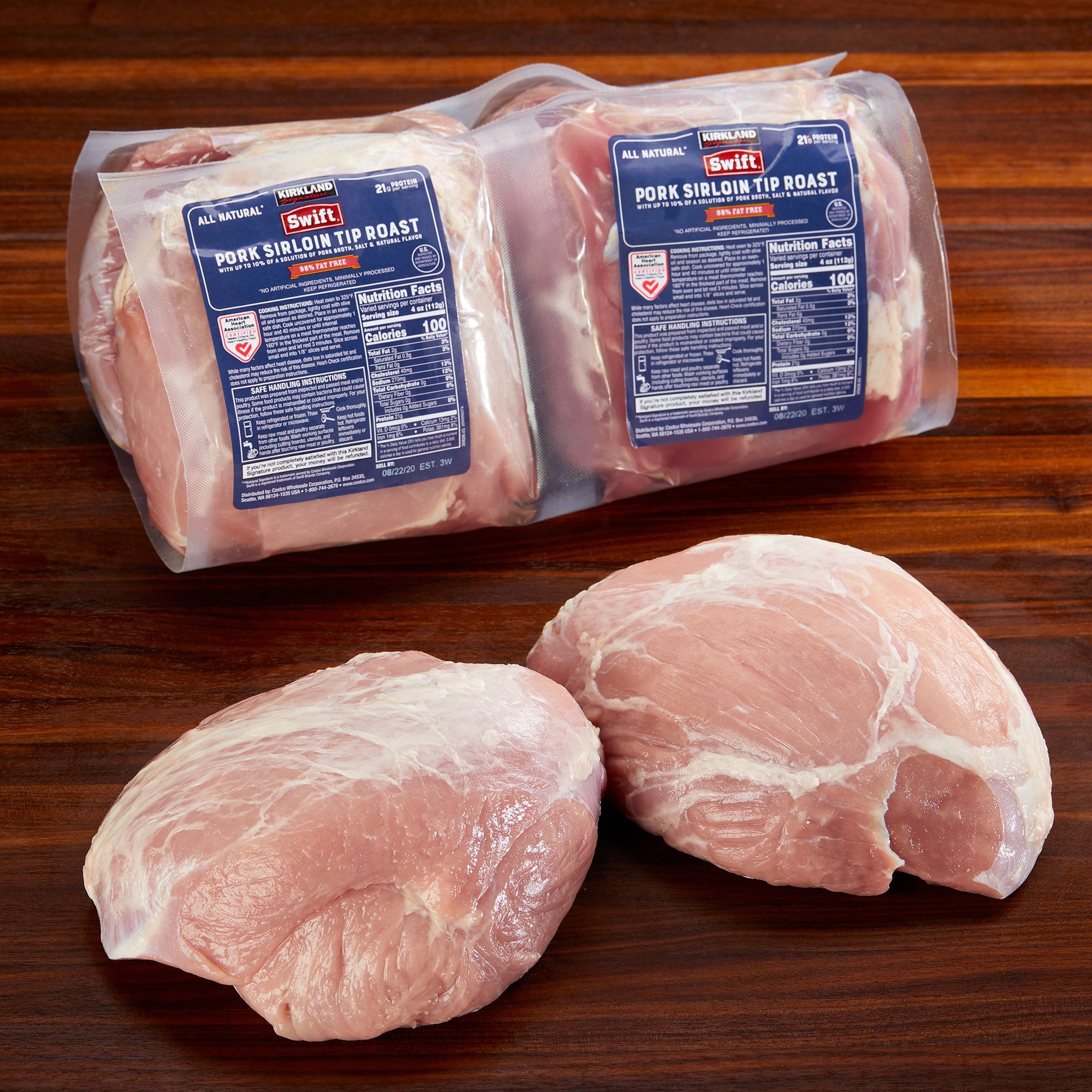 PORK SIRLOIN TIP ROAST PER LB.
