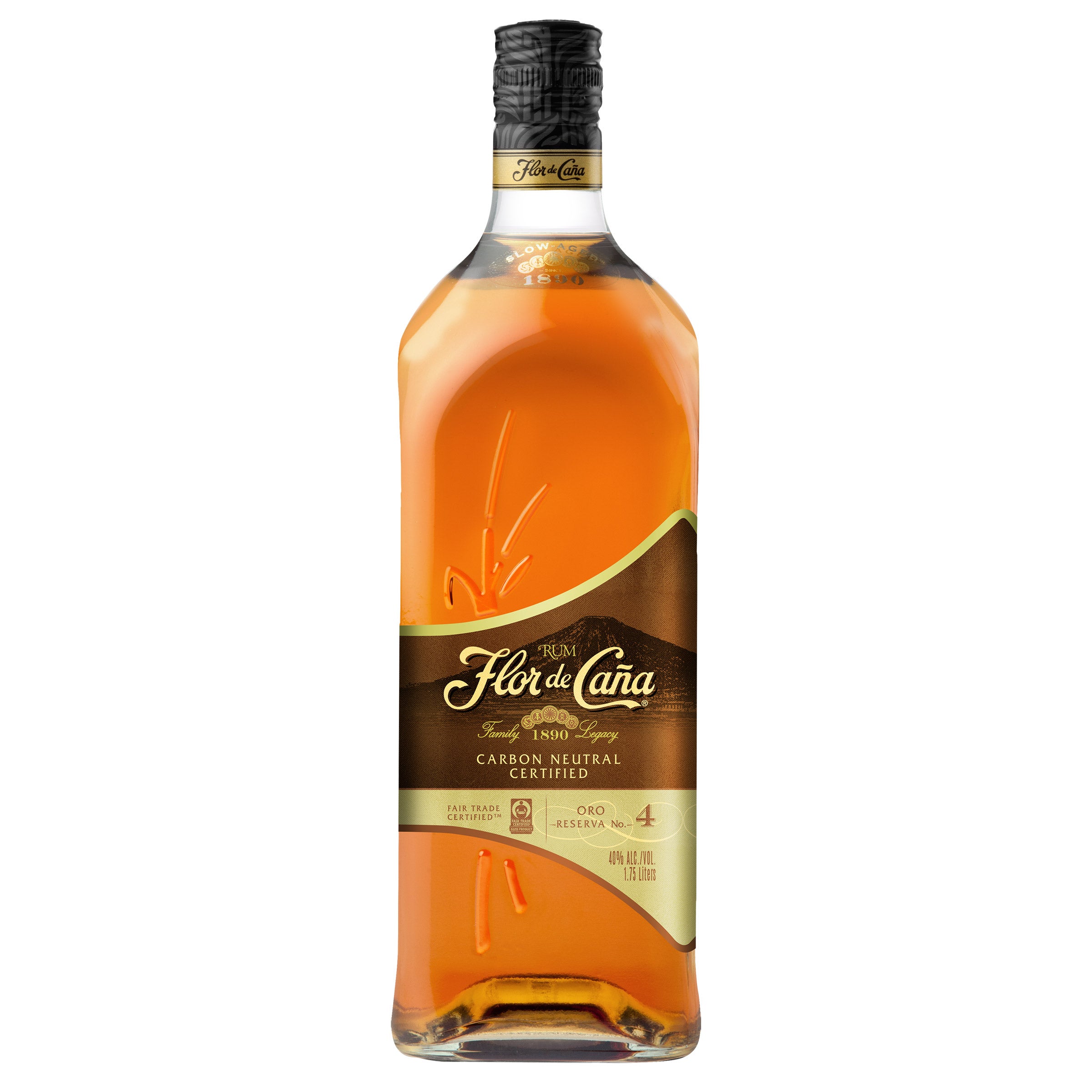 FLOR DE CANA 4 YEAR RUM NICARAGUA 1.75 L
