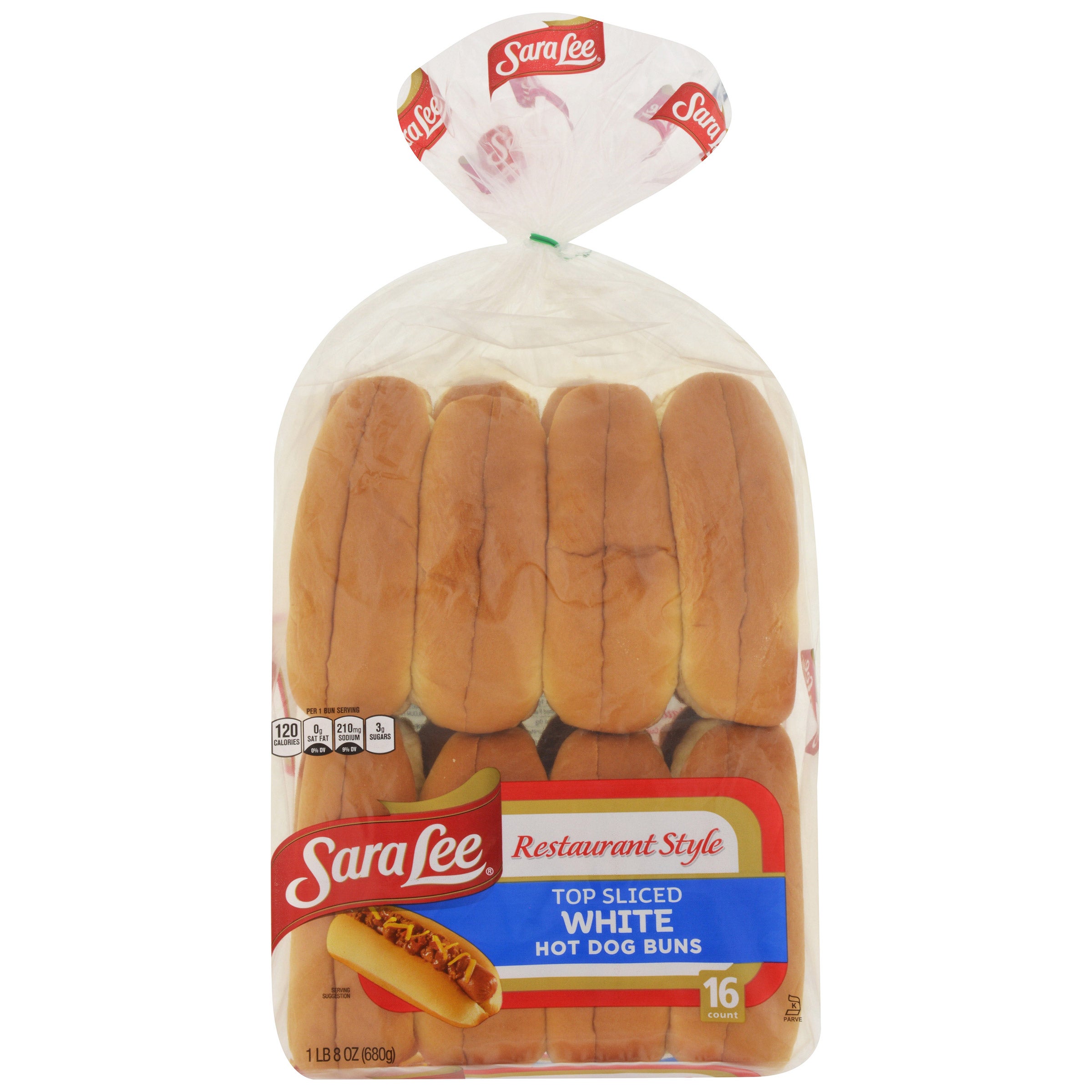 SARA LEE HOT DOG BUNS 16 CT/28 OZ