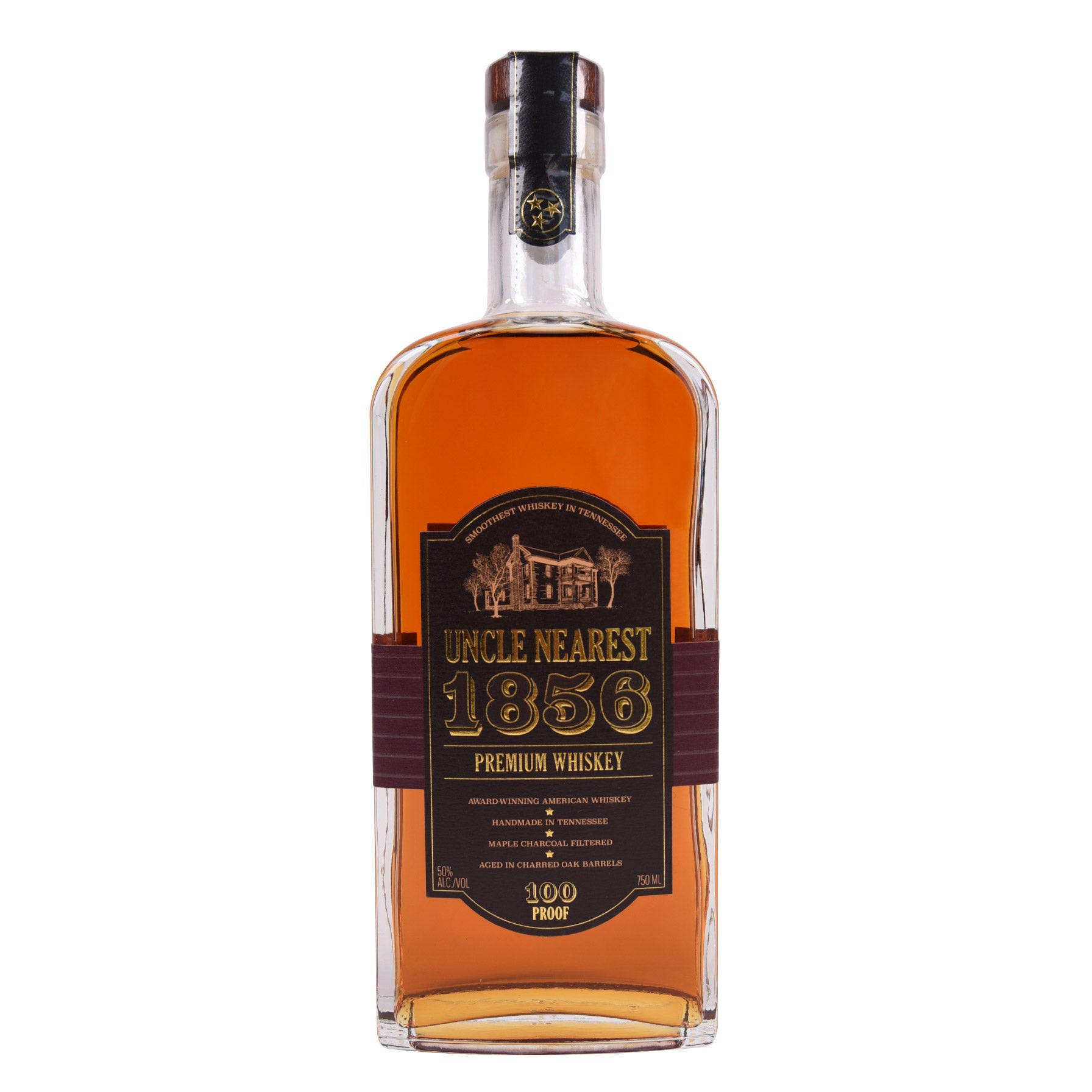 UNCLE NEAREST 1856 PREMIUM WHISKEY TENNESSEE 750 ML