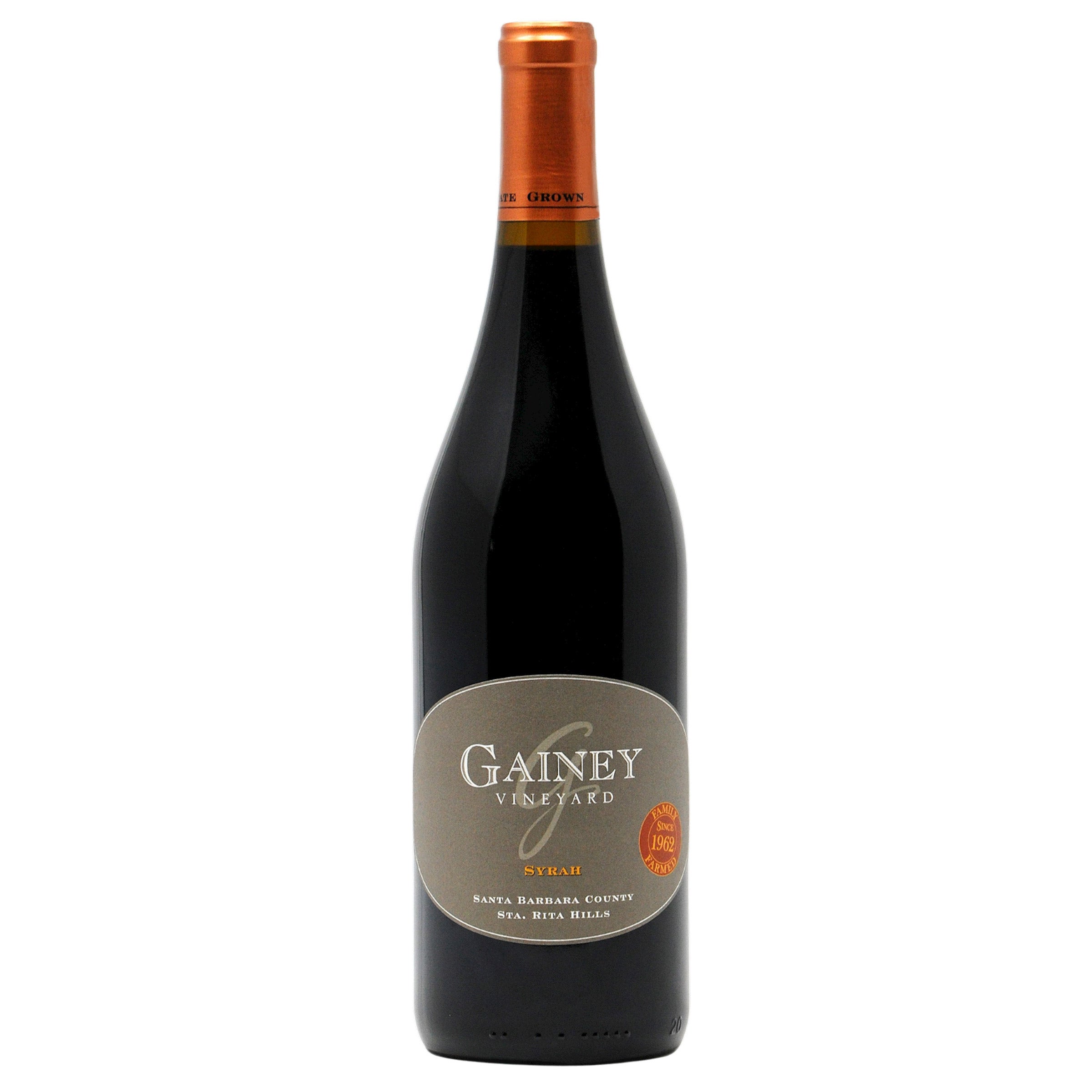 GAINEY VINEYARD SYRAH STA RITA HILLS 750ML
