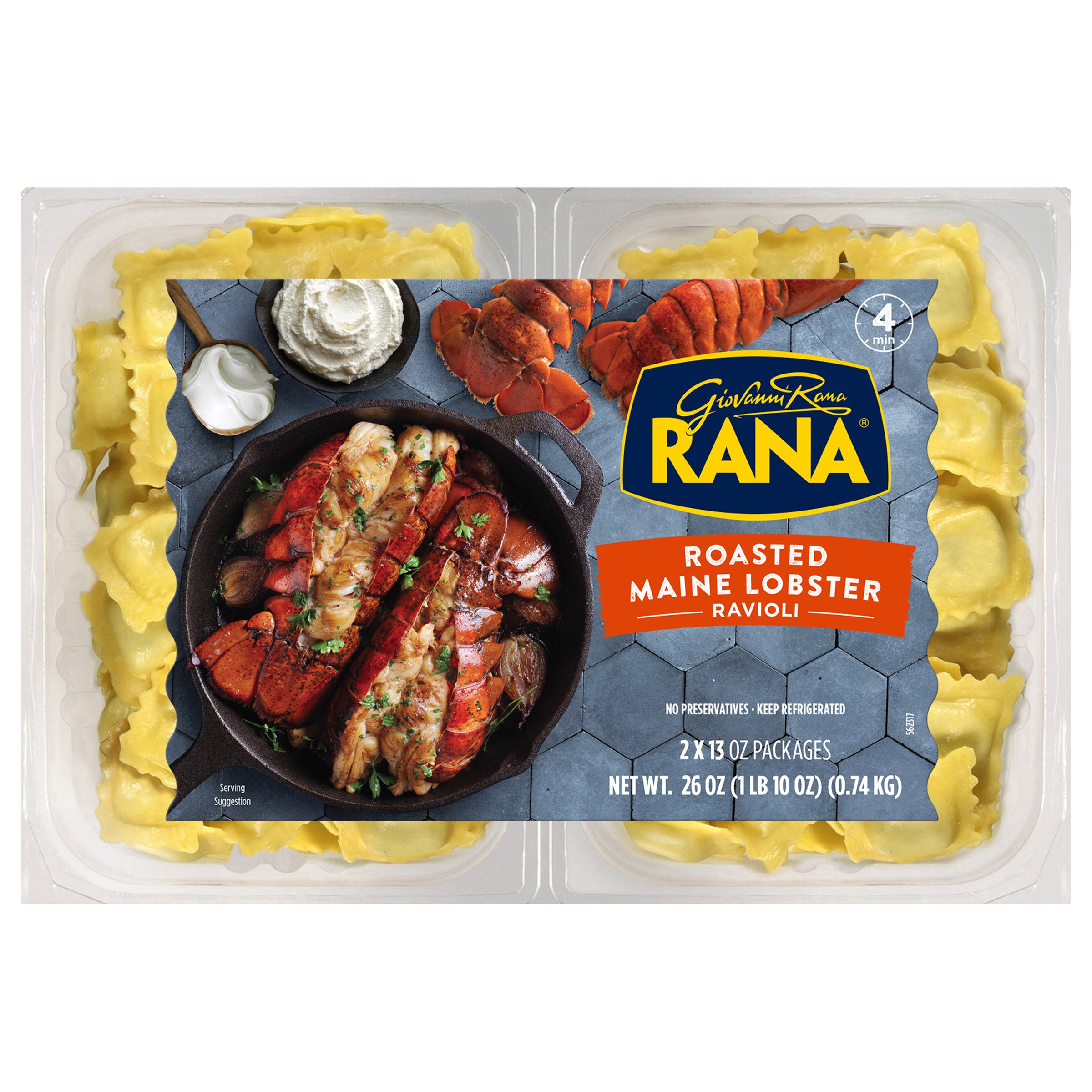 RANA ROASTED LOBSTER RAV 2/13 OUNCE PACKAGES