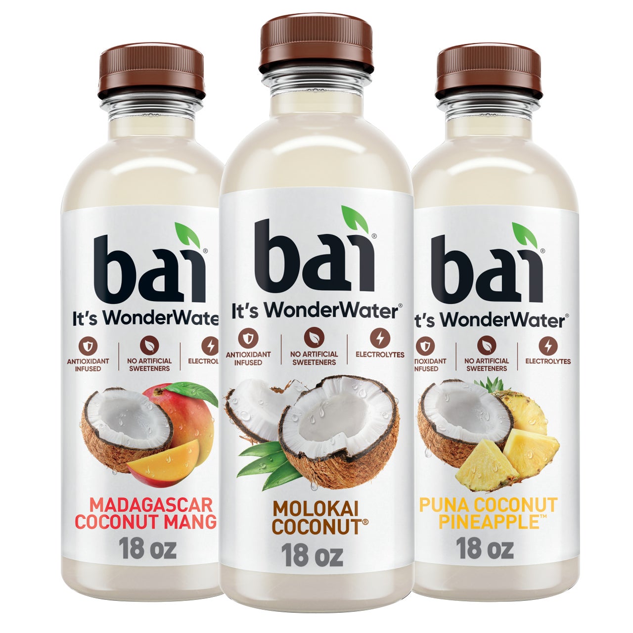 BAI COCONUT VP 15 /18 OUNCE BOTTLES - Image 1
