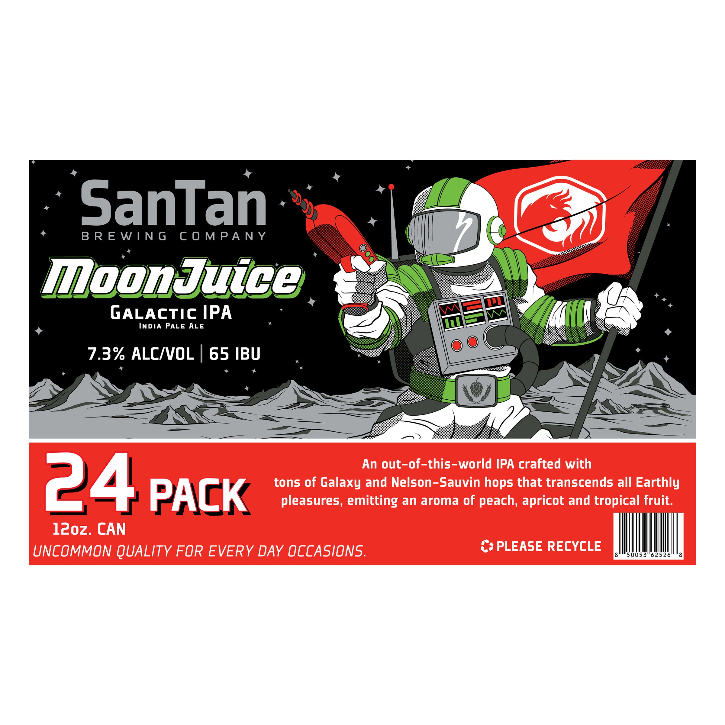 SANTAN BREWING MOON JUICE GALACTIC ARIZONA 24/12OZ CANS